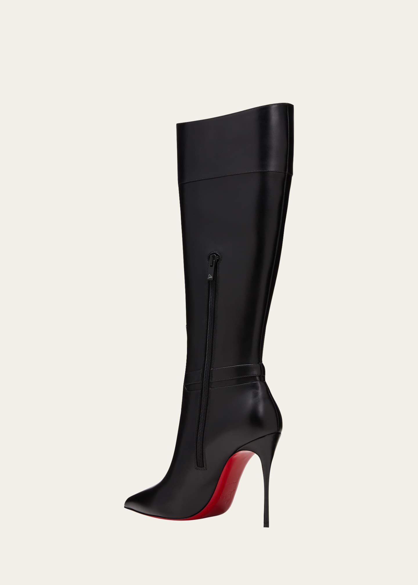 Erasure Ristede Opdage Christian Louboutin Lock Kate Botta Leather Red Sole Boots - Bergdorf  Goodman