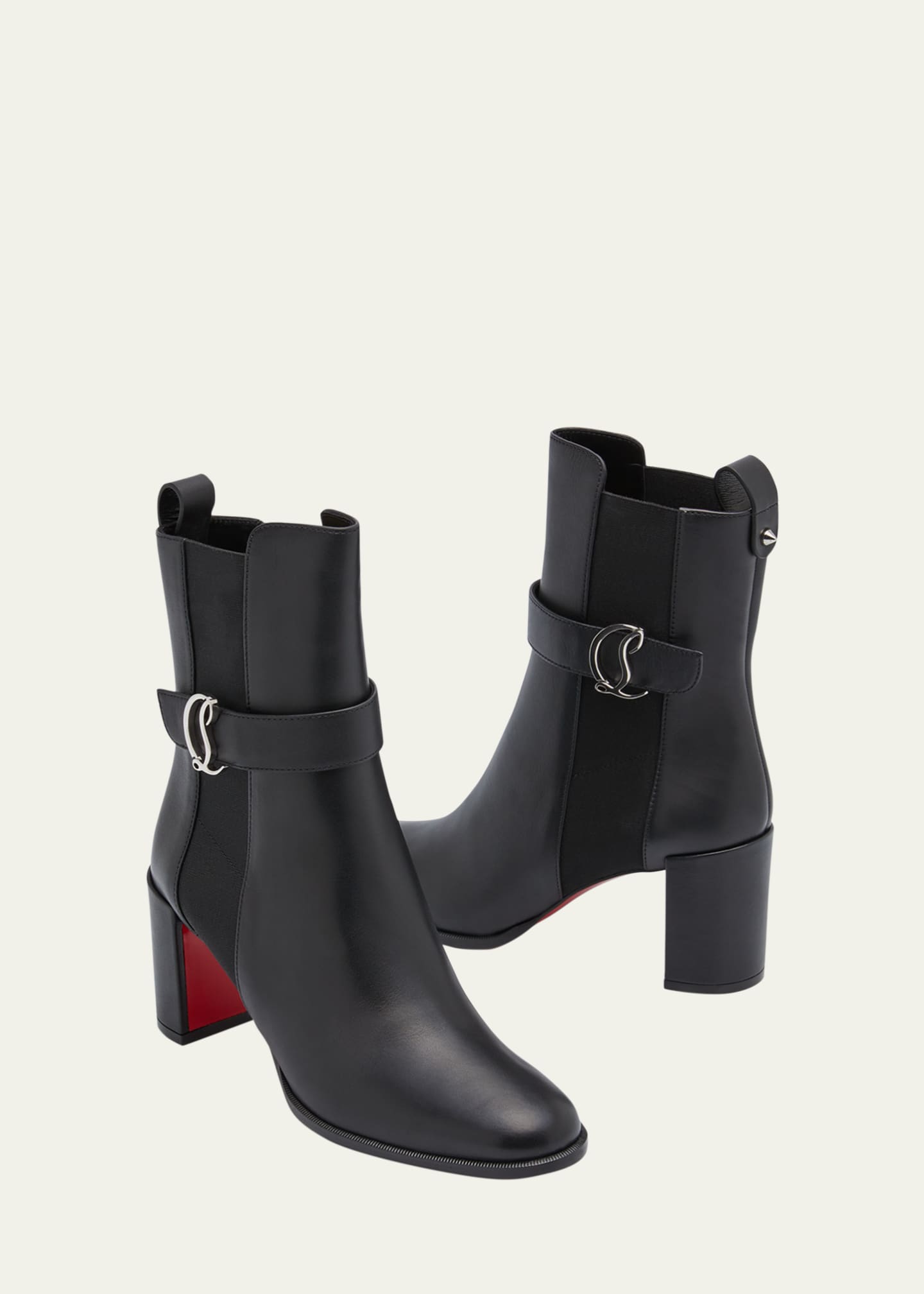 Louboutin buckle boots best sale