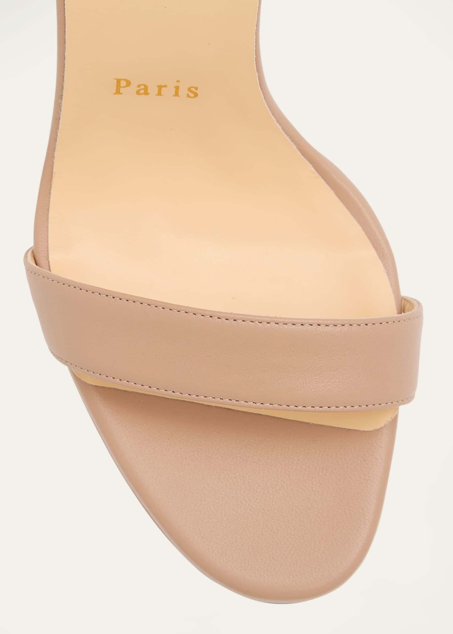 Christian Louboutin Loubi Queen Red Sole Platform Sandals Image 6 of 6