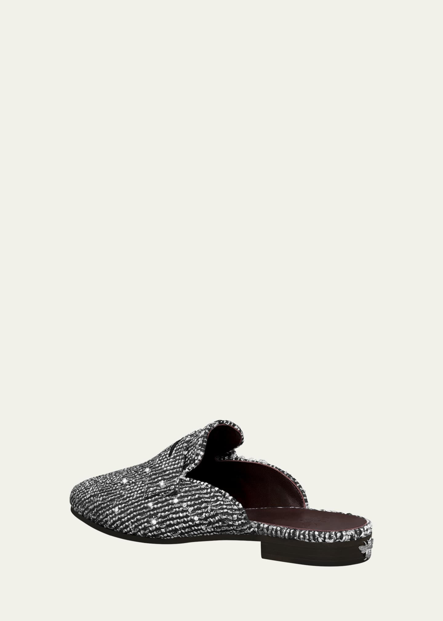 Bougeotte Embellished Sequin Loafer Mules Bergdorf Goodman