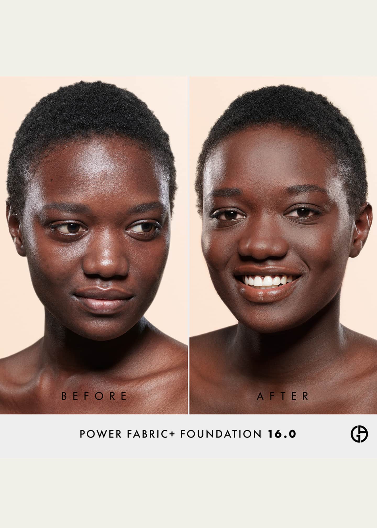 ARMANI beauty Power Fabric+ Matte Foundation with Broad-Spectrum SPF 25 Image 2 of 5