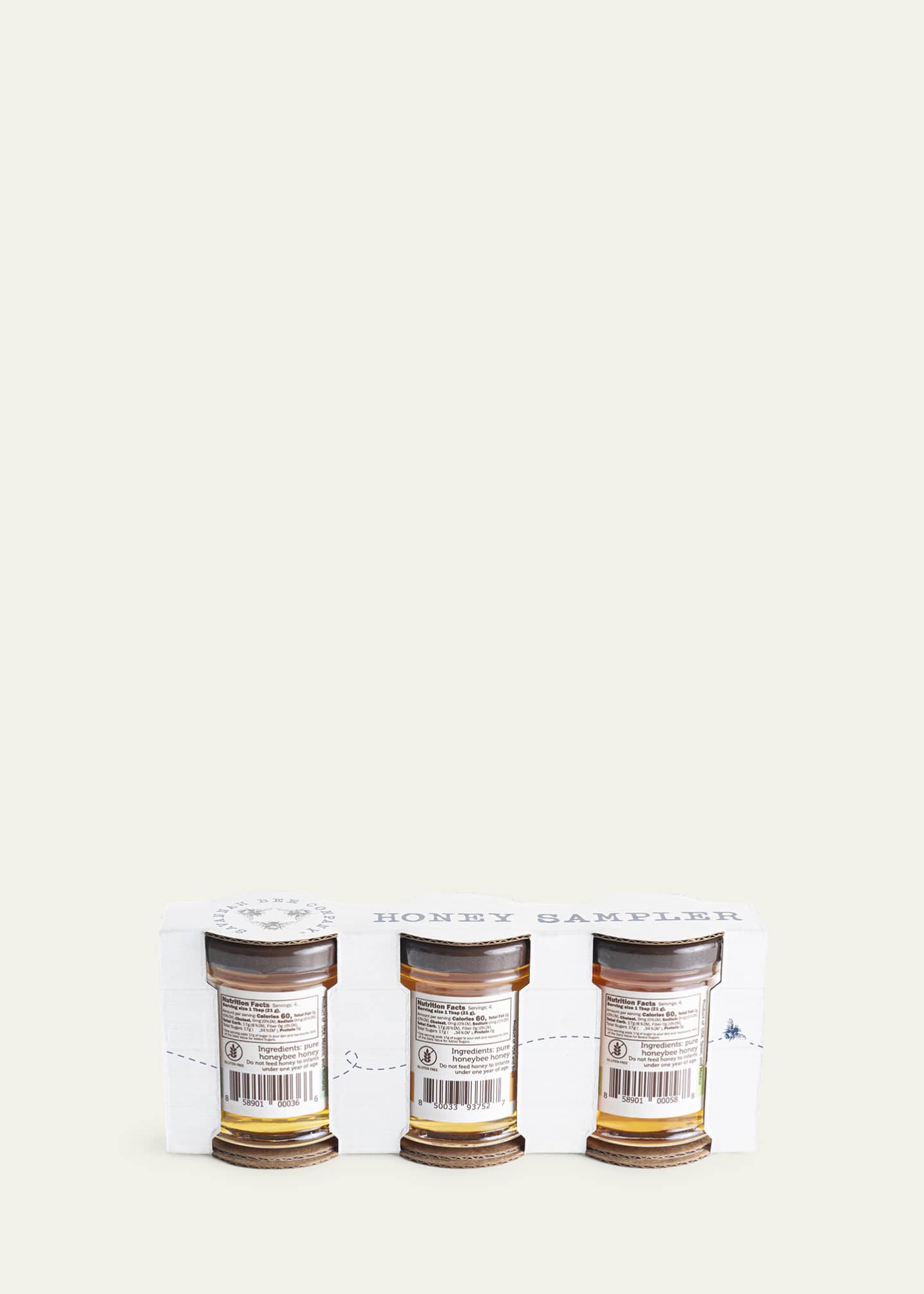 Savannah Bee Company Everyday Honey Sampler, 3 x 3 oz. Image 2 of 2