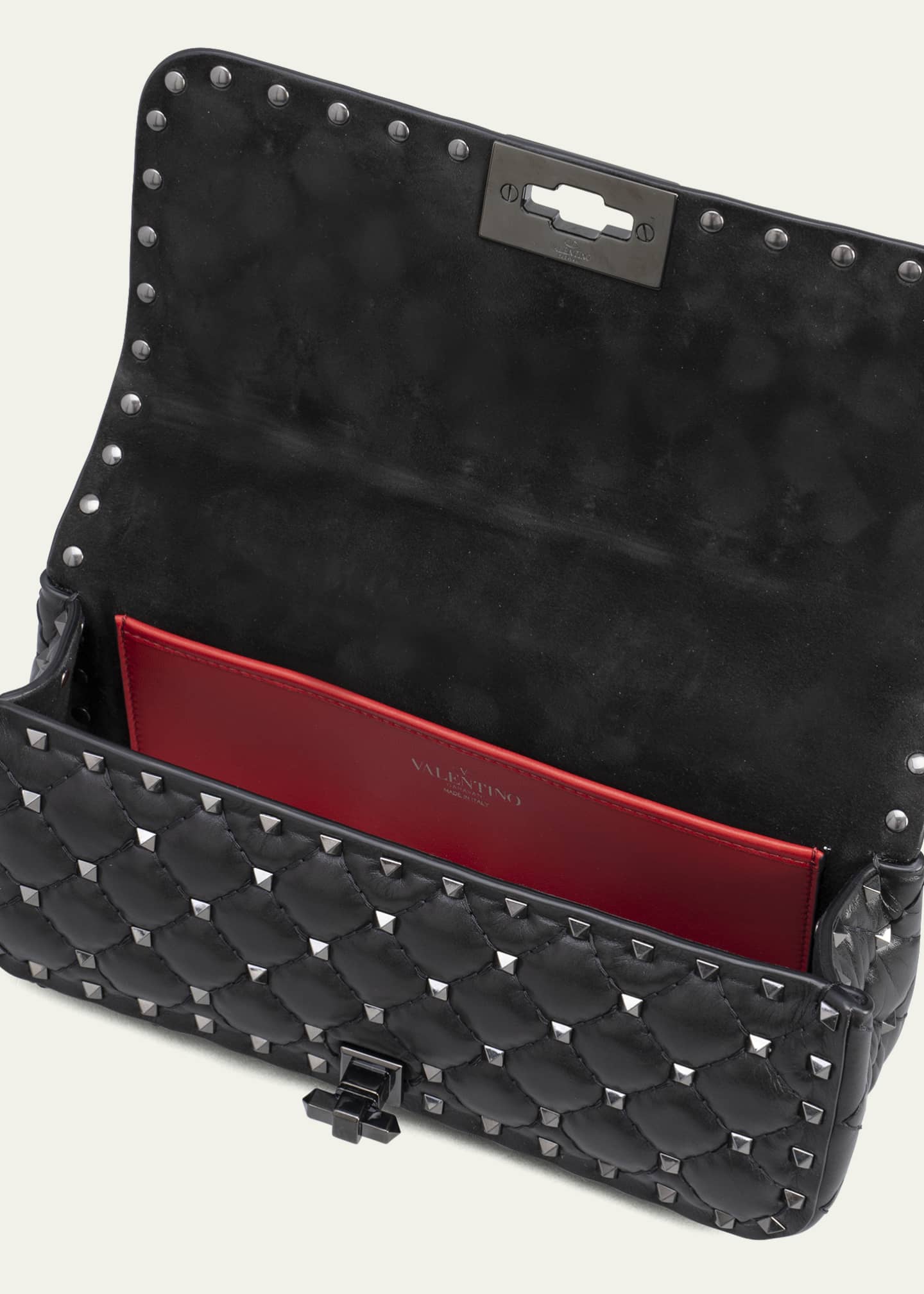 Valentino Garavani Rockstud Quilted Leather Shoulder Bag Bergdorf Goodman