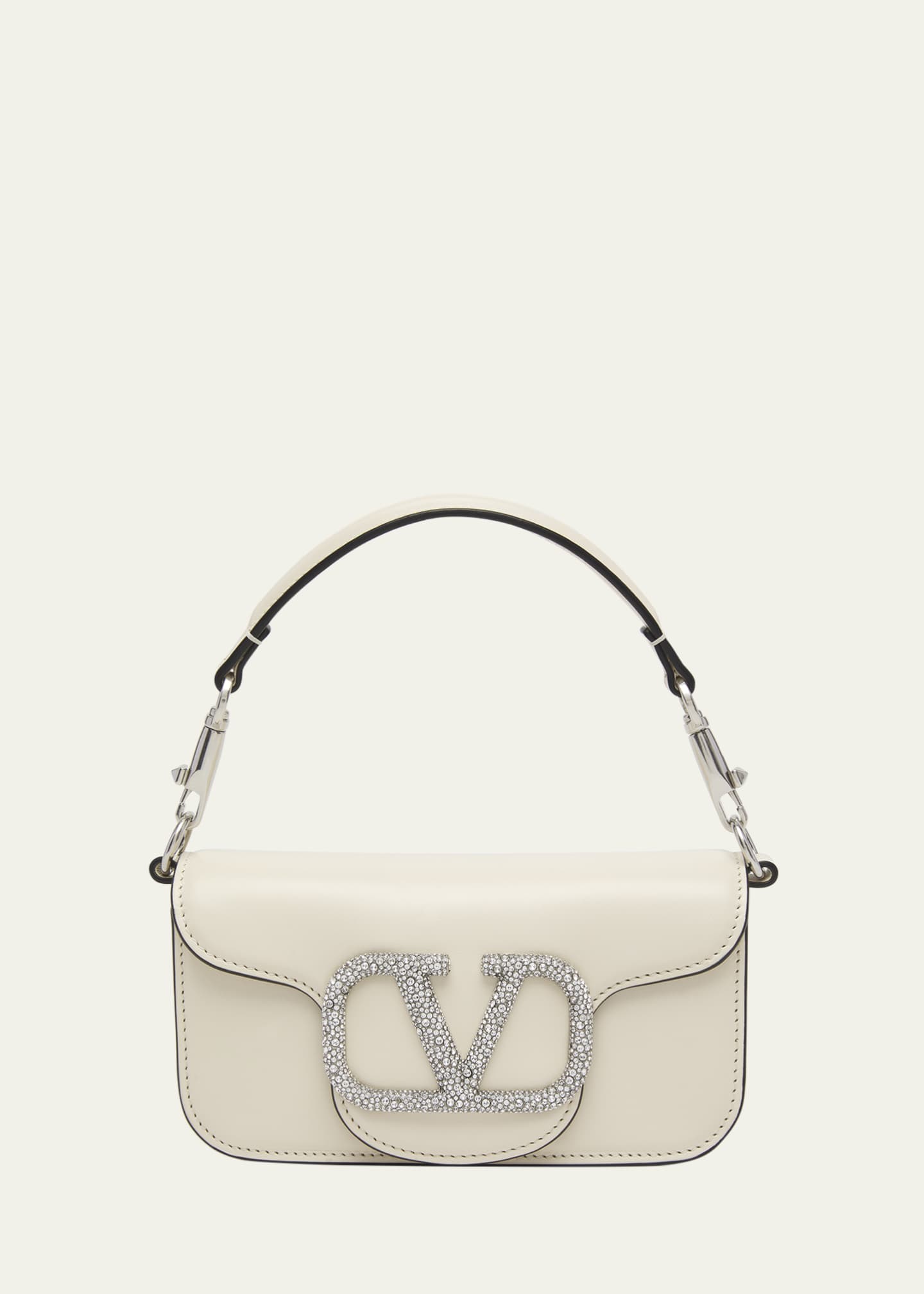 【関税&送料込】Valentino Garavani Vlogo Shoulder Bag Valentino Garavani VLogo Lambskin Leather Shoulder Bag
