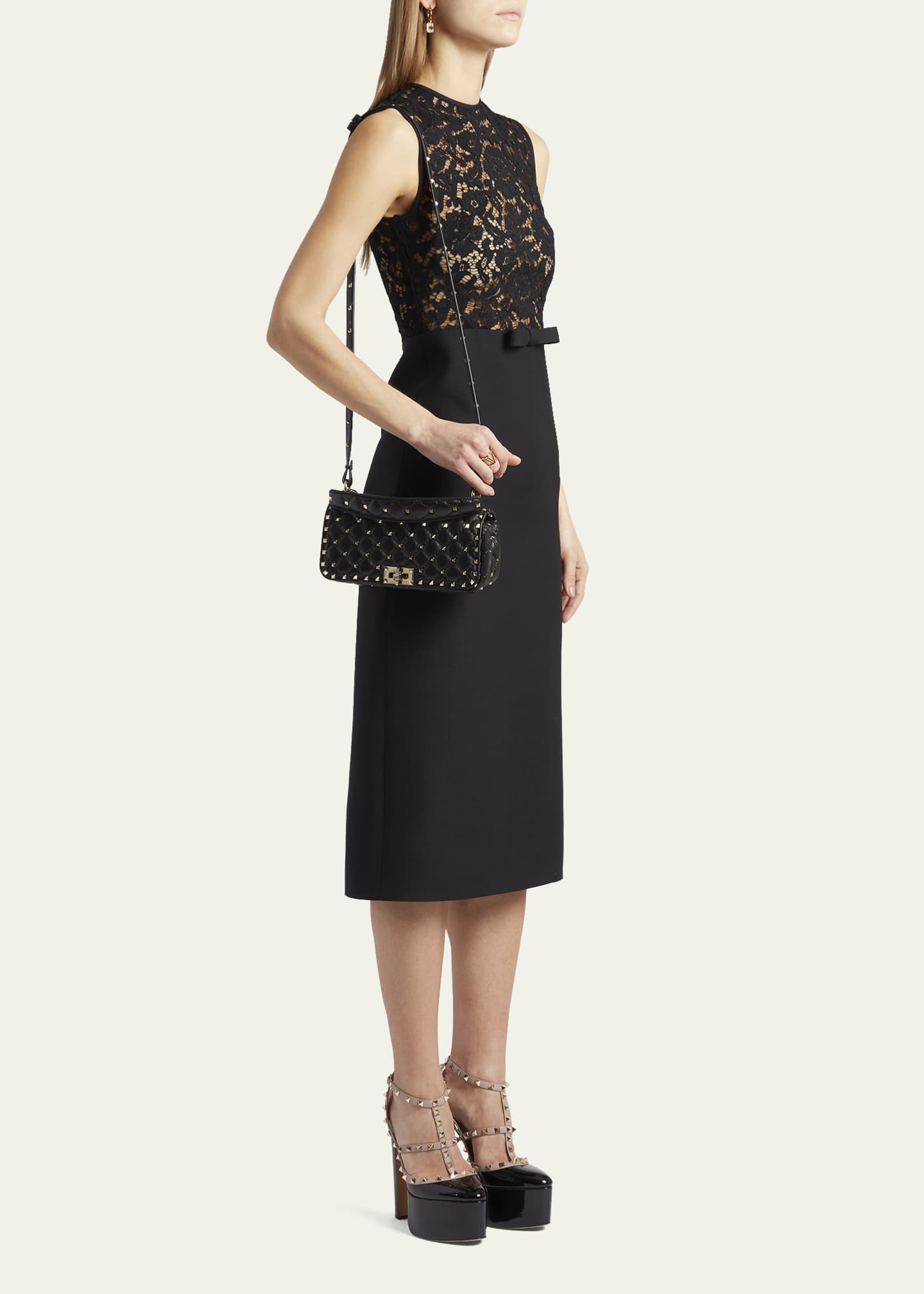 Valentino rockstud medium shoulder bag sale