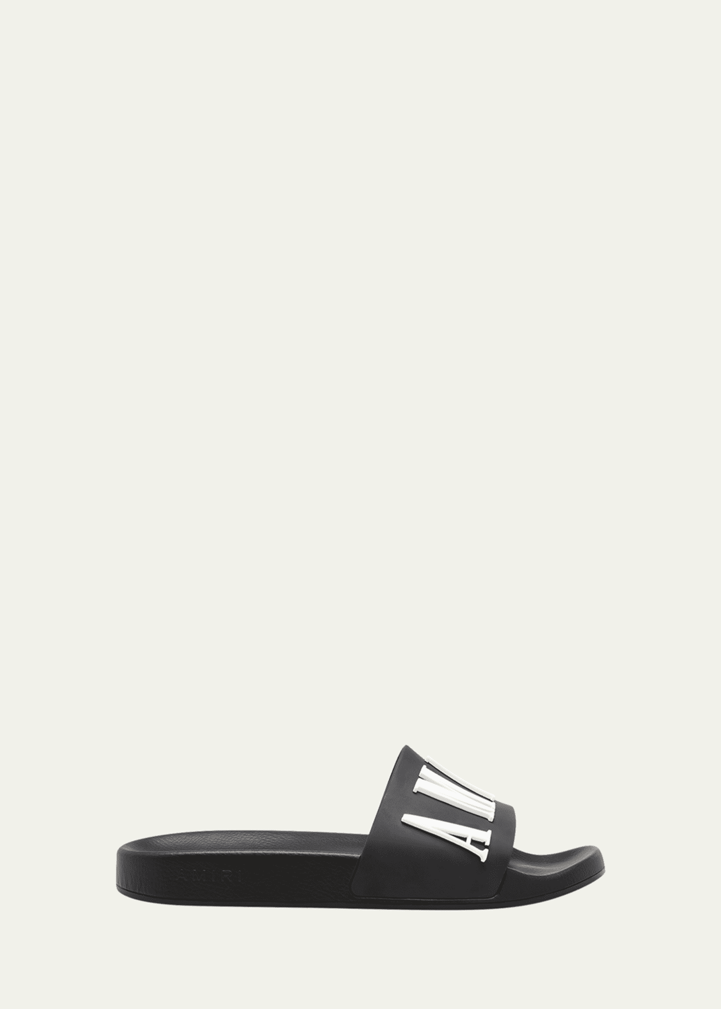 Amiri Men's Logo Rubber Pool Slides Bergdorf Goodman