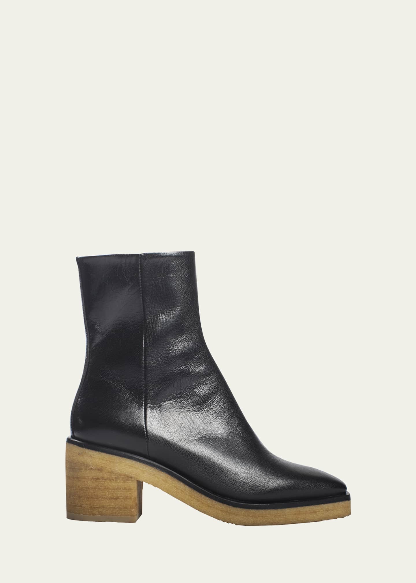 Pierre Hardy Jim Folk Calfskin Ankle Boots