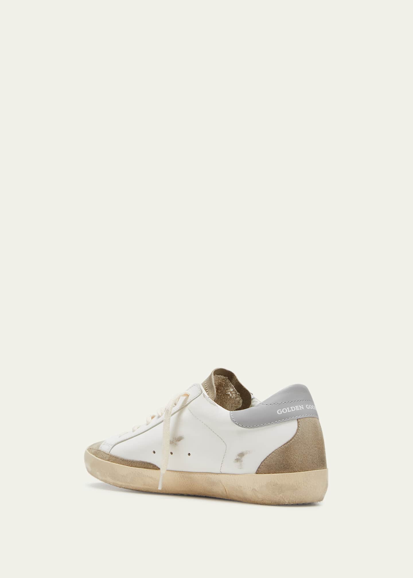 Golden Goose Superstar Mixed Leather Low-Top Sneakers Image 4 of 5