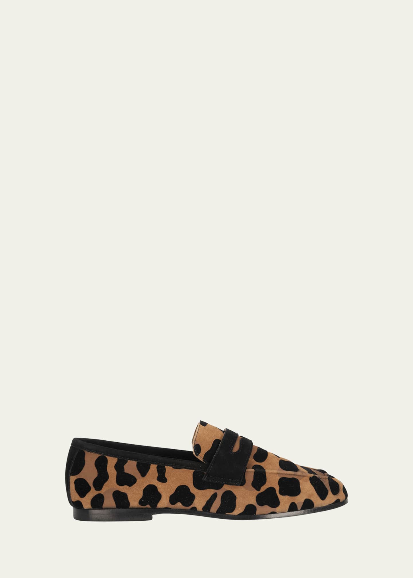 Leopard penny loafers new arrivals