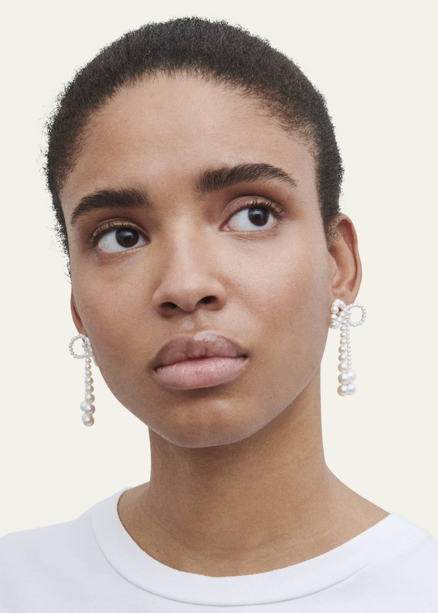 【SOPHIE BILLE BRAHE】ピアス Sophie Bille Brahe Grande Rosette De Pearls Large Bow Earrings in