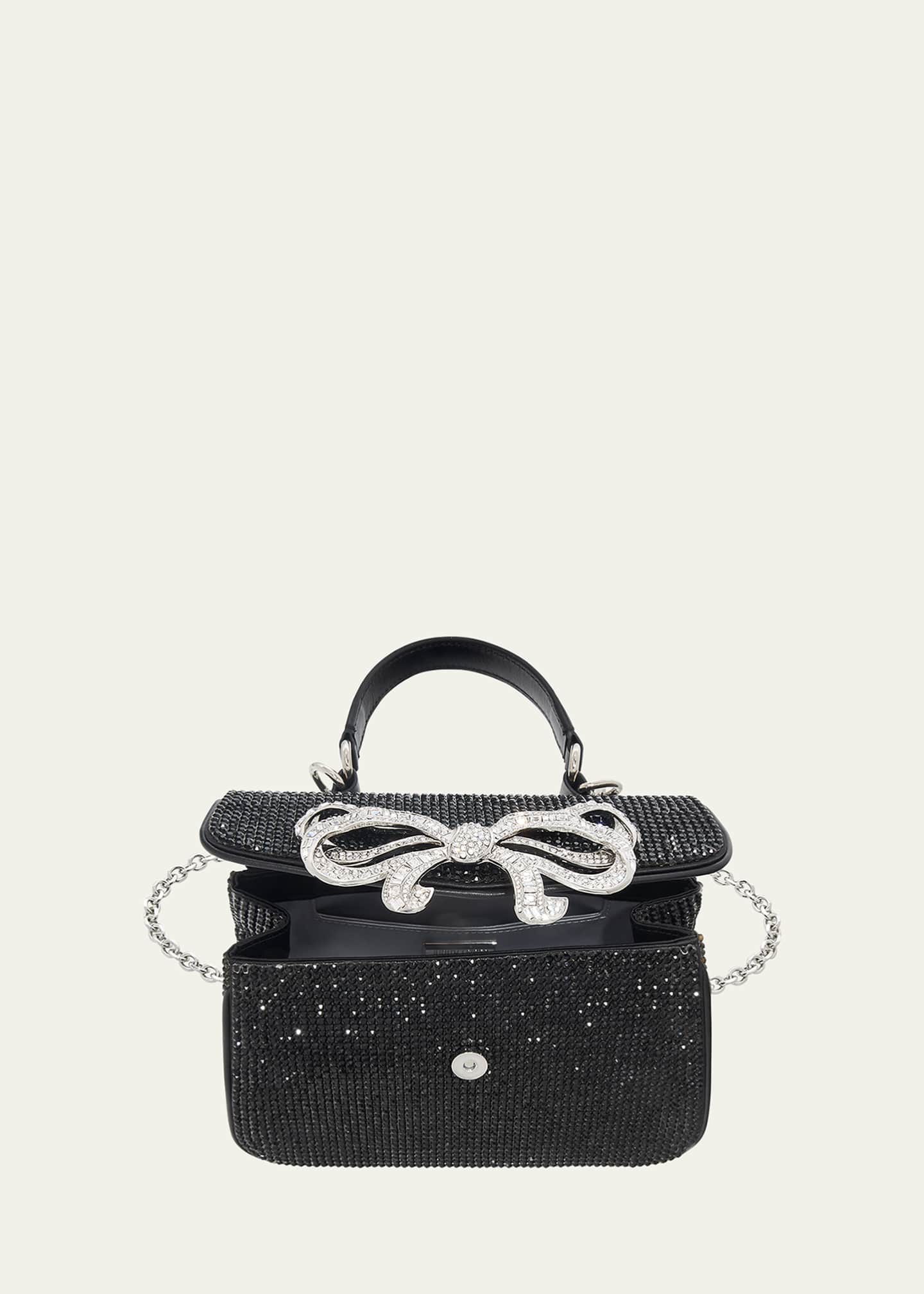 Judith Leiber Couture Bow Crystal Top-Handle Bag Image 4 of 5