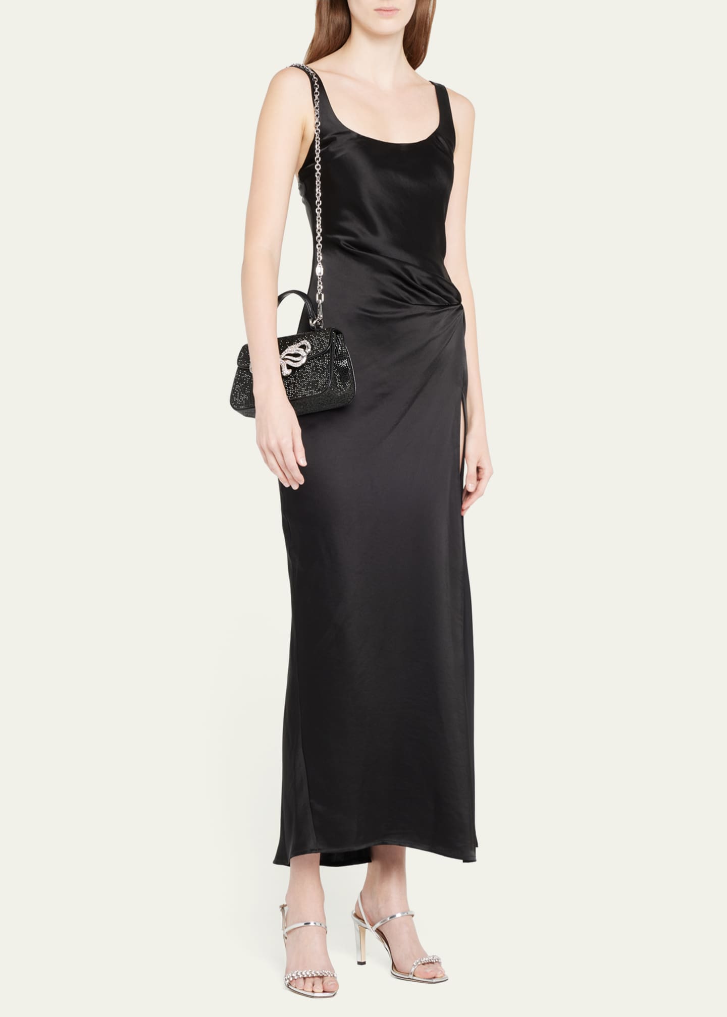 Judith Leiber Couture Bow Crystal Top-Handle Bag Image 5 of 5