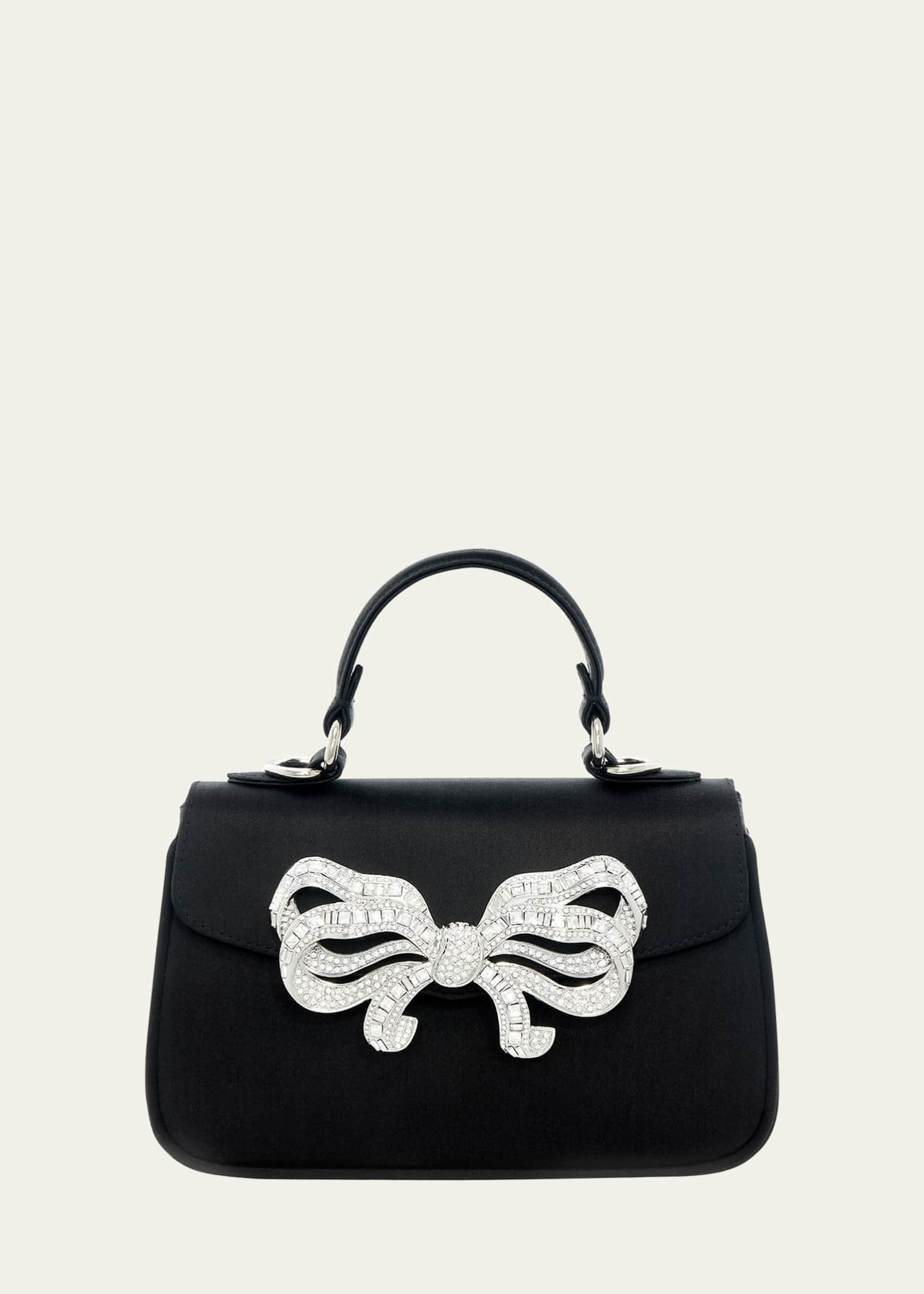 Judith Leiber Couture Bow Satin Top Handle Bag Bergdorf Goodman