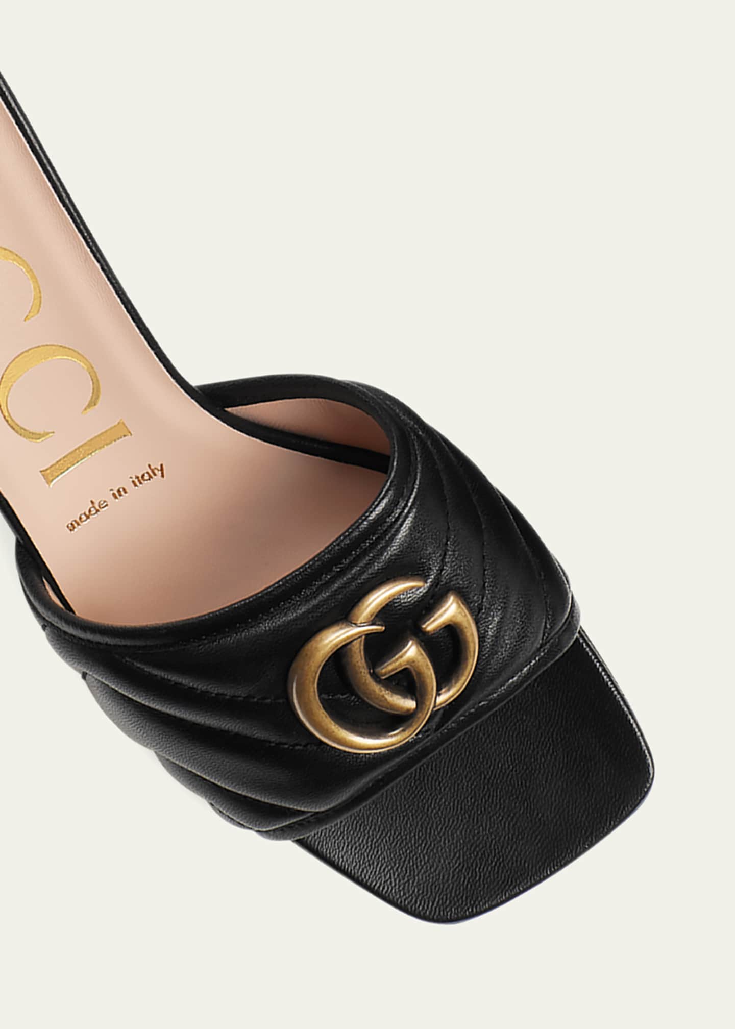 Marmont gucci sandals 2025