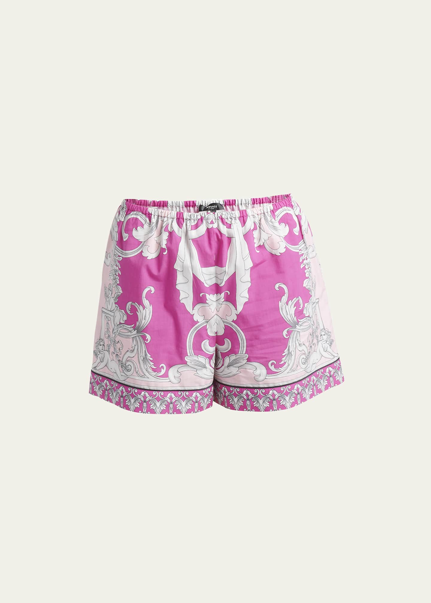 versace pajama shorts