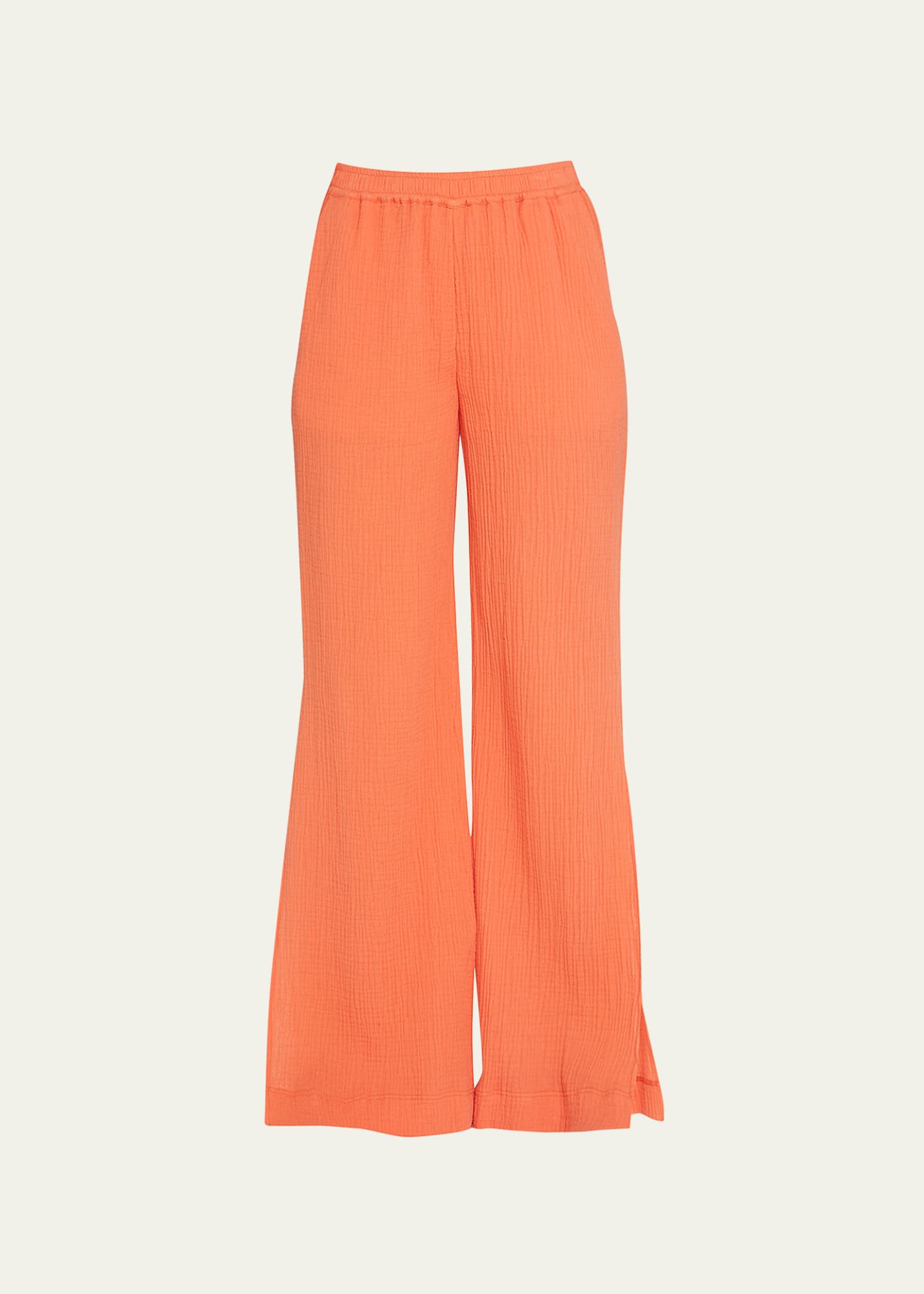 SIMKHAI Embry Cotton Gauze Pants Bergdorf Goodman