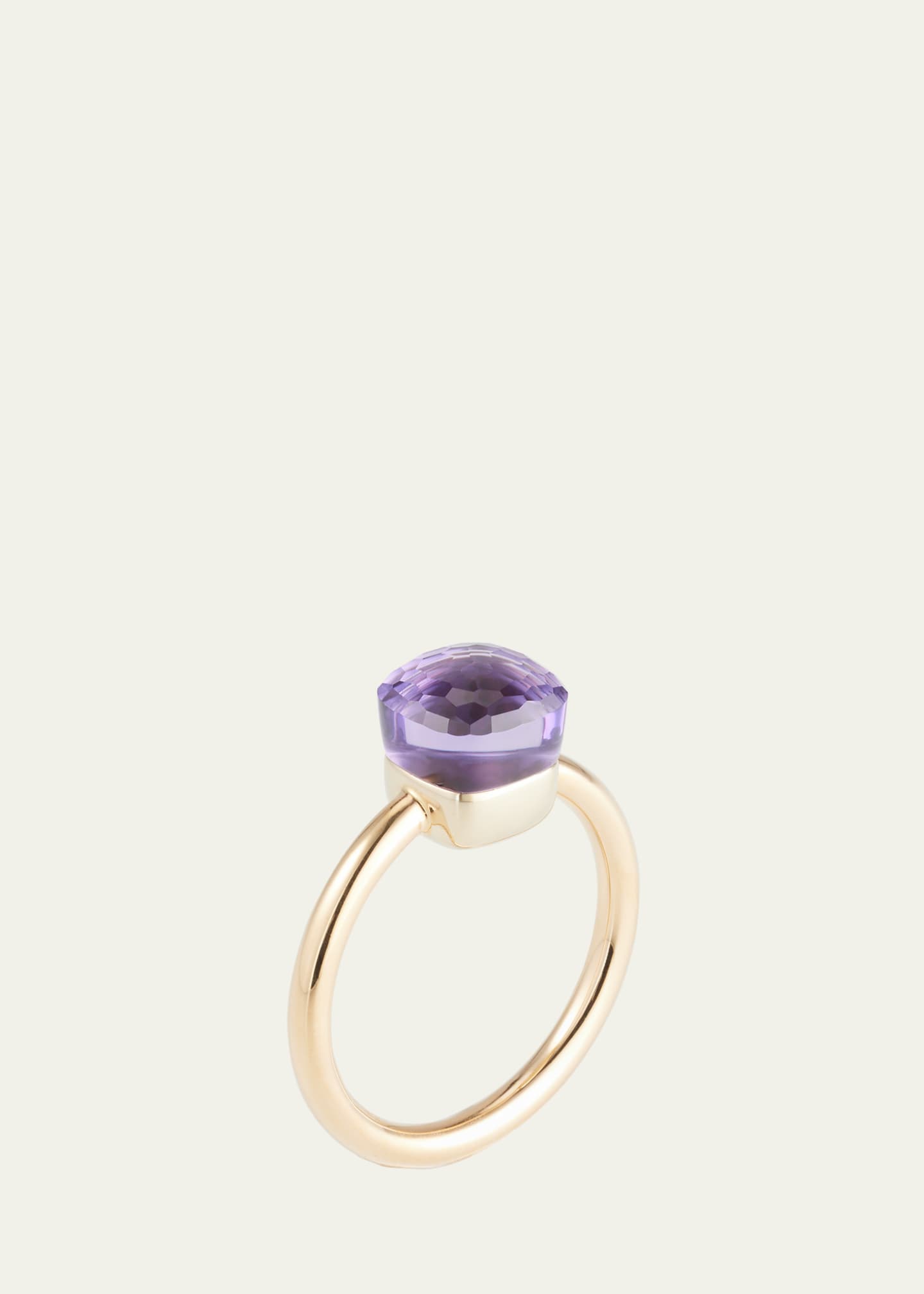 Pomellato 18K Rose Gold Nudo Petit Amethyst Ring Bergdorf Goodman