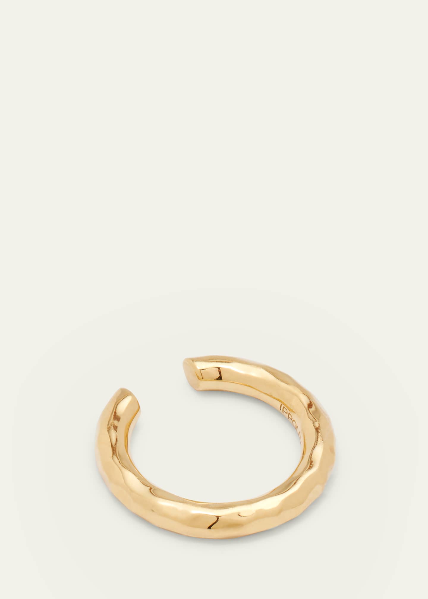Ippolita Single Crinkle Wire Ear Cuff in 18K Gold Image 3 of 4