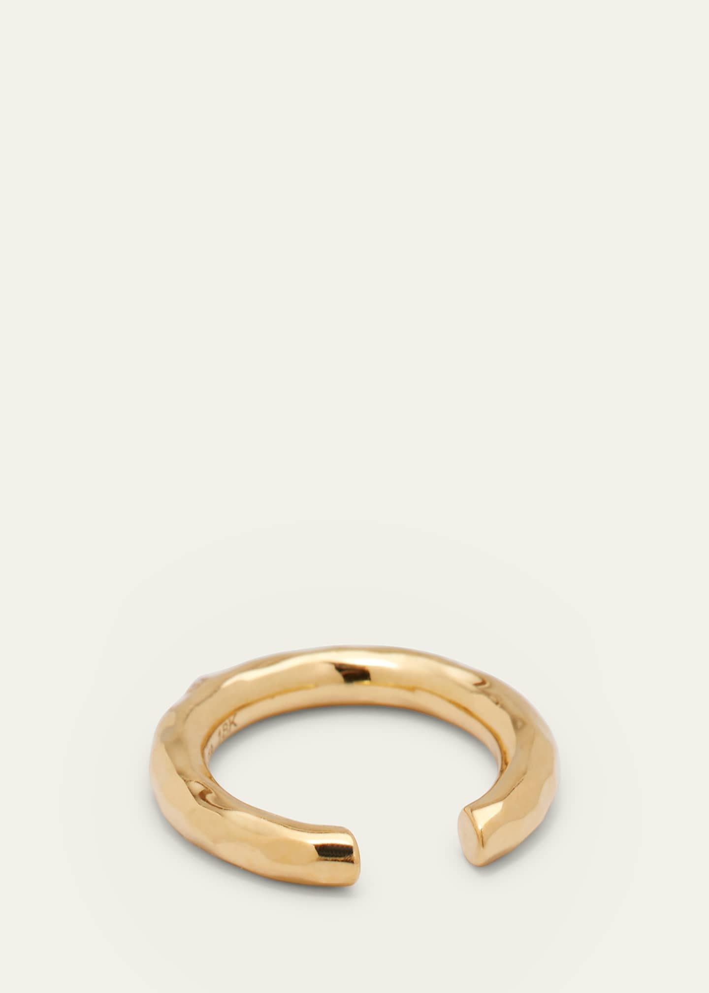 Ippolita Single Crinkle Wire Ear Cuff in 18K Gold Image 4 of 4
