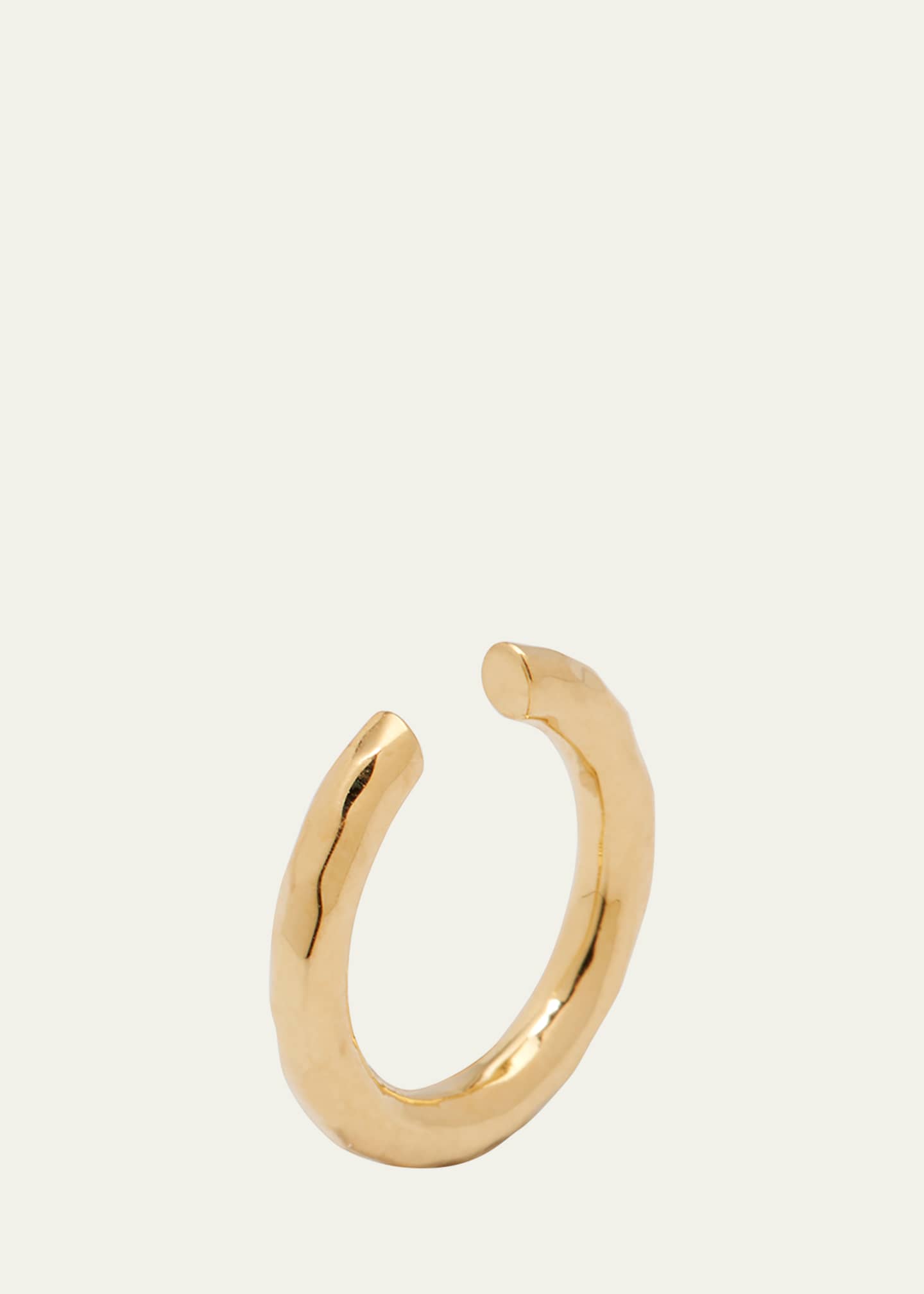 Ippolita Single Crinkle Wire Ear Cuff in 18K Gold Image 1 of 4