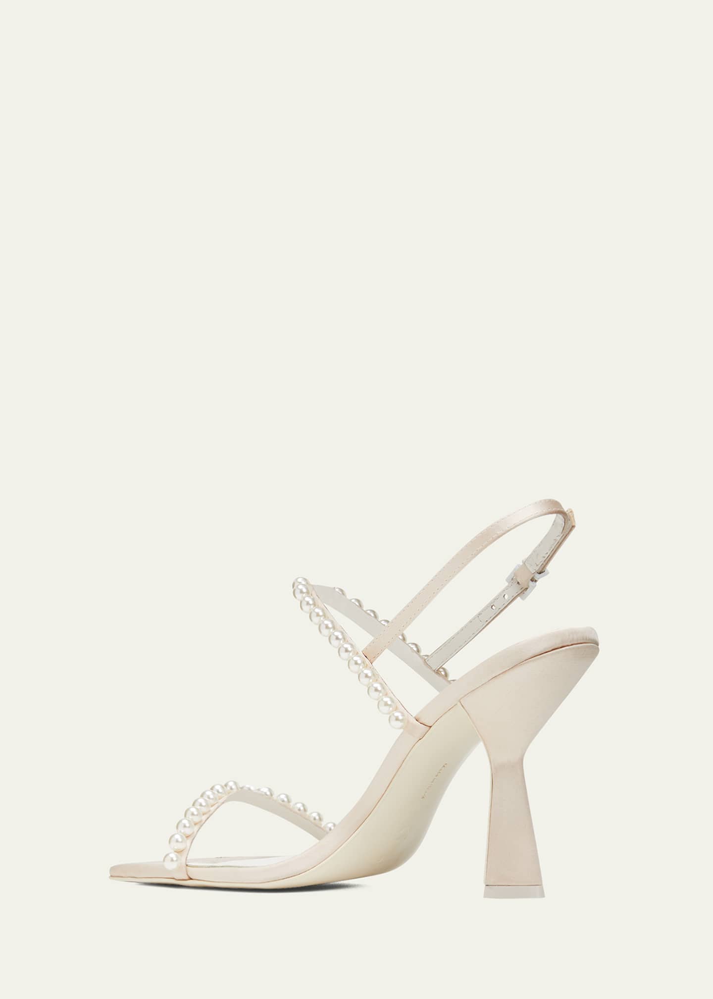 Mercedes Castillo Dual-Pearly Slingback Sandals - Bergdorf Goodman