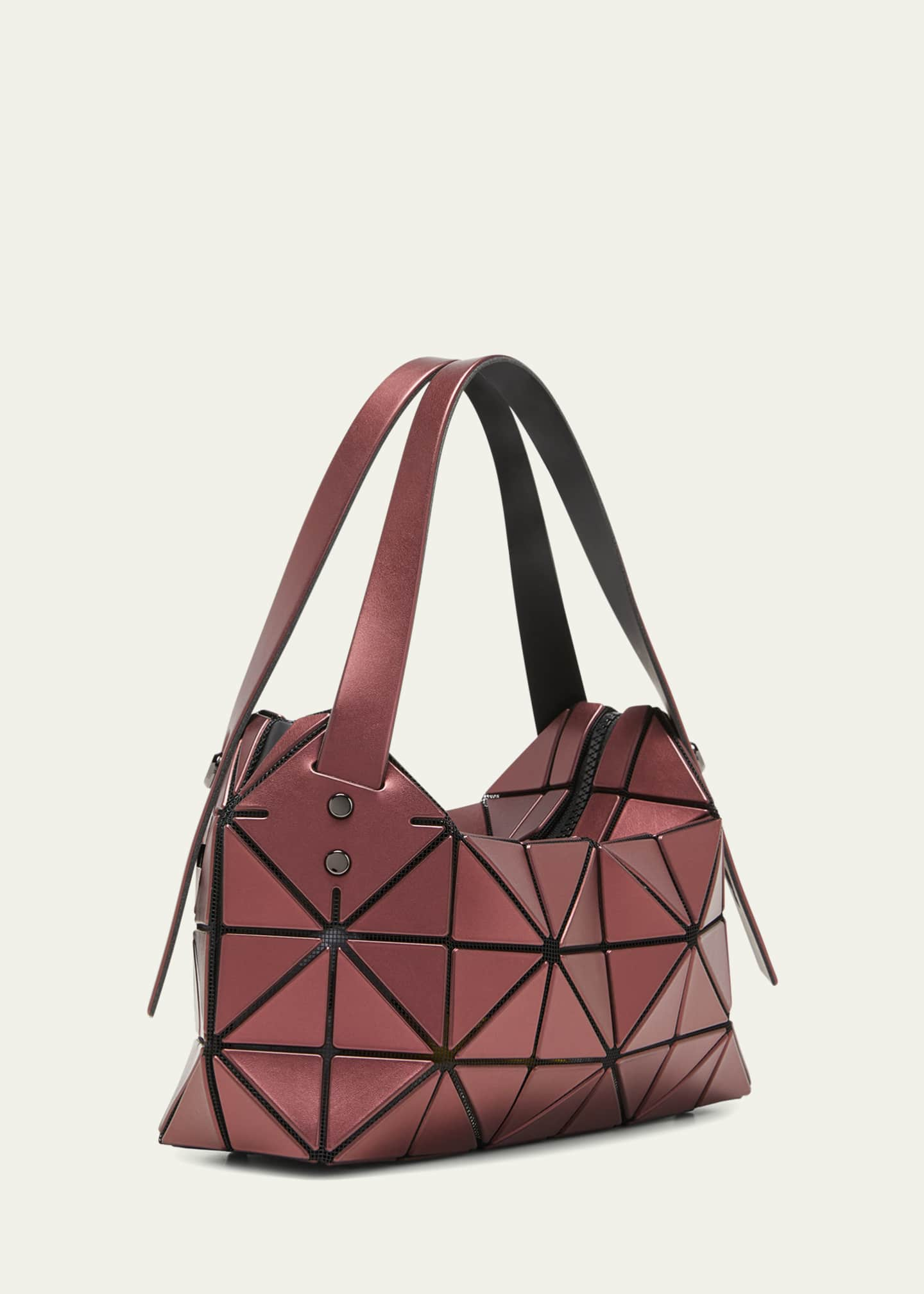 BAO BAO ISSEY MIYAKE Boston Small Geometric Zip Shoulder Bag