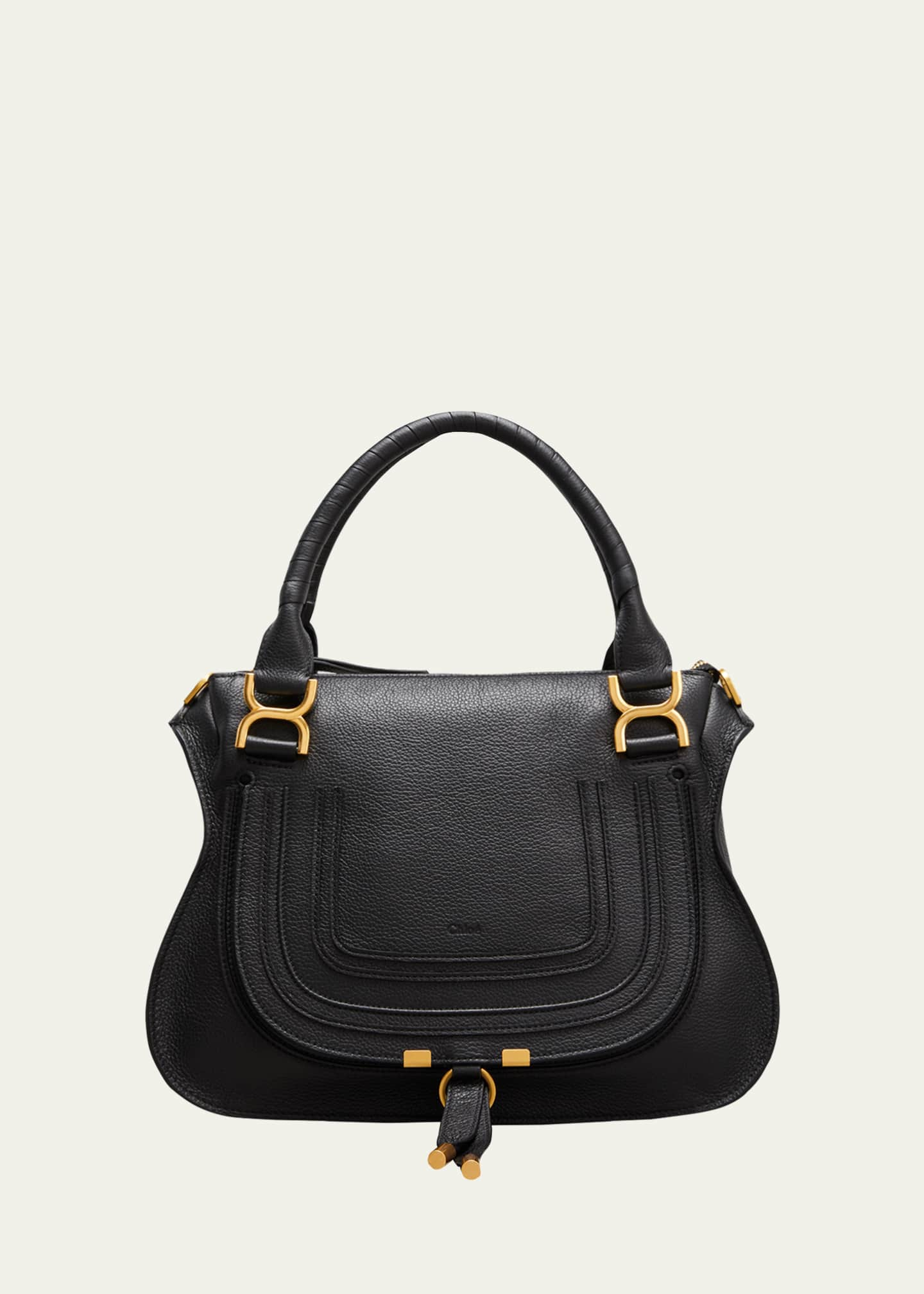 Shop Chloé Medium Marcie Leather Satchel