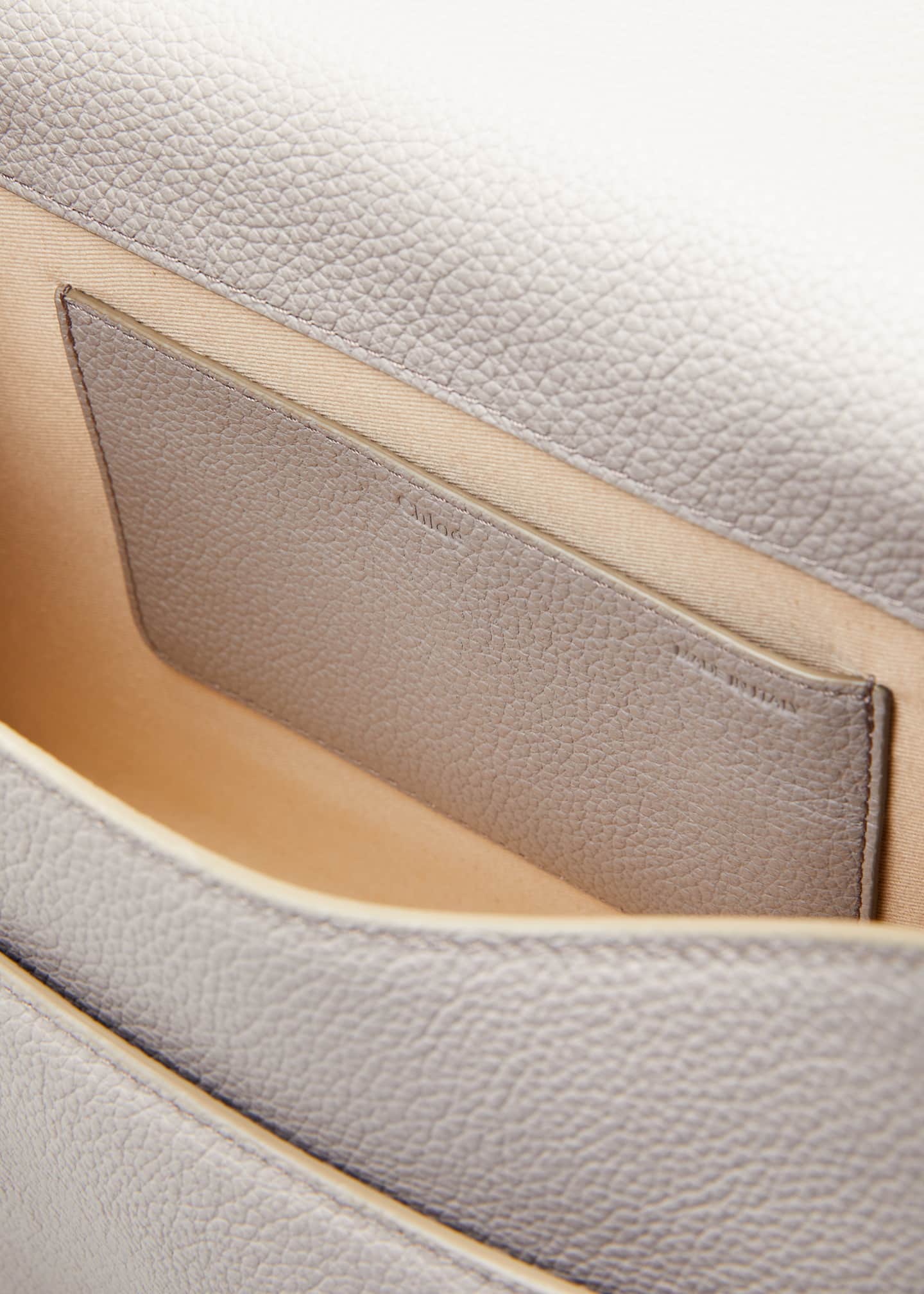 Chloe Marcie Medium Crossbody Bag in Grained Leather Image 4 of 5