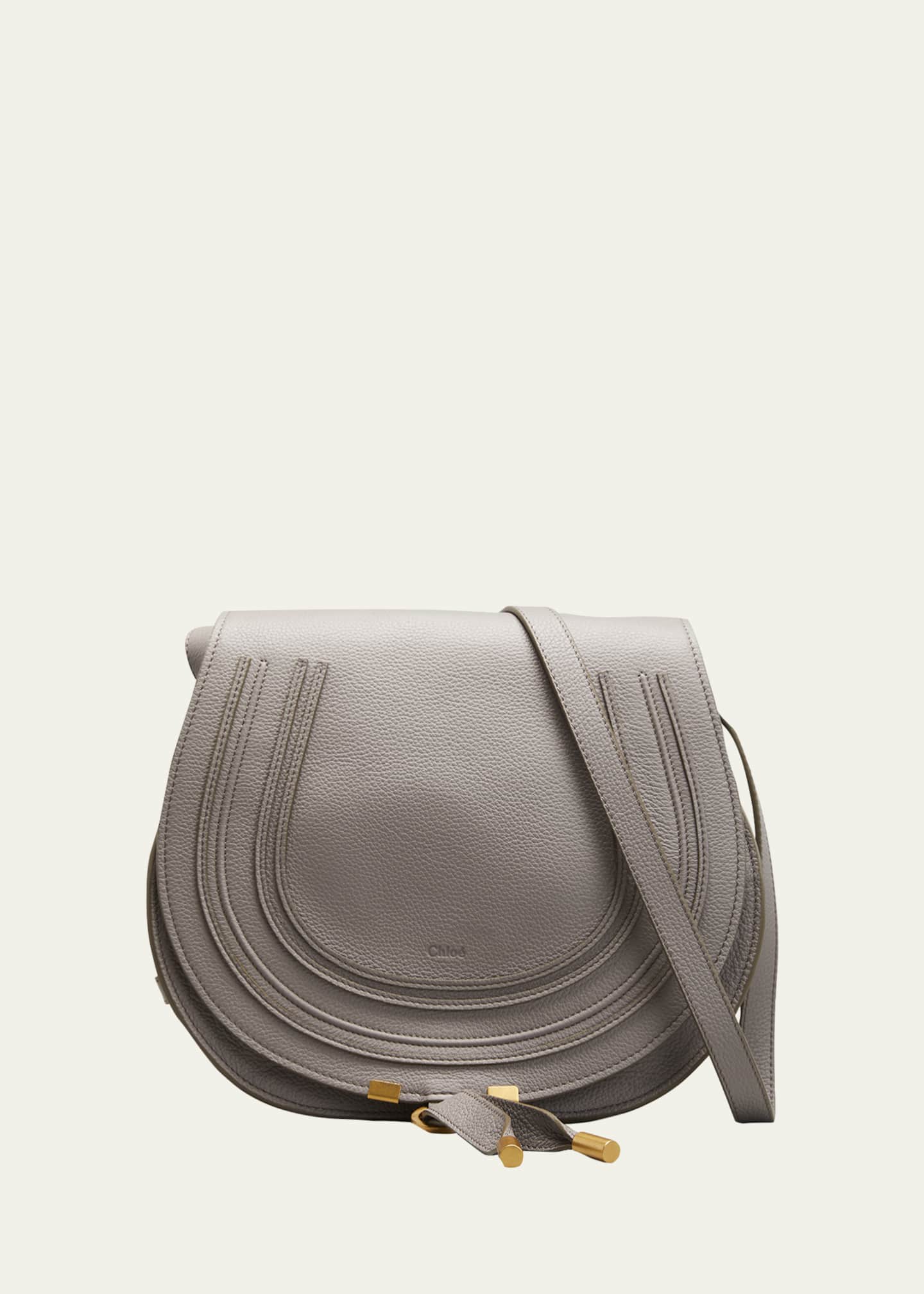 Chloe Marcie Medium Crossbody Bag in Grained Leather Bergdorf Goodman