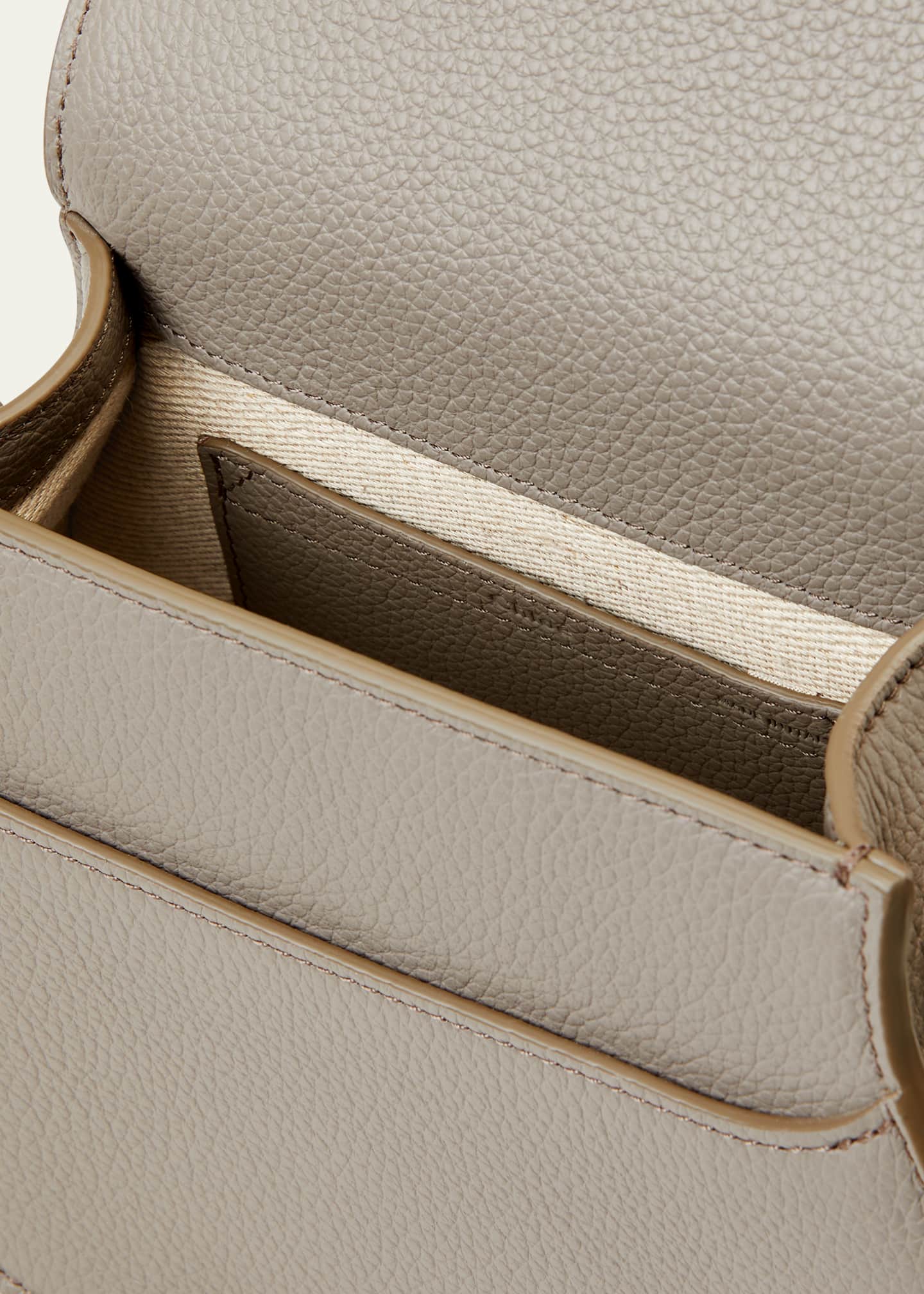 Chloe Marcie Small Crossbody Bag in Grained Calfskin Image 4 of 5