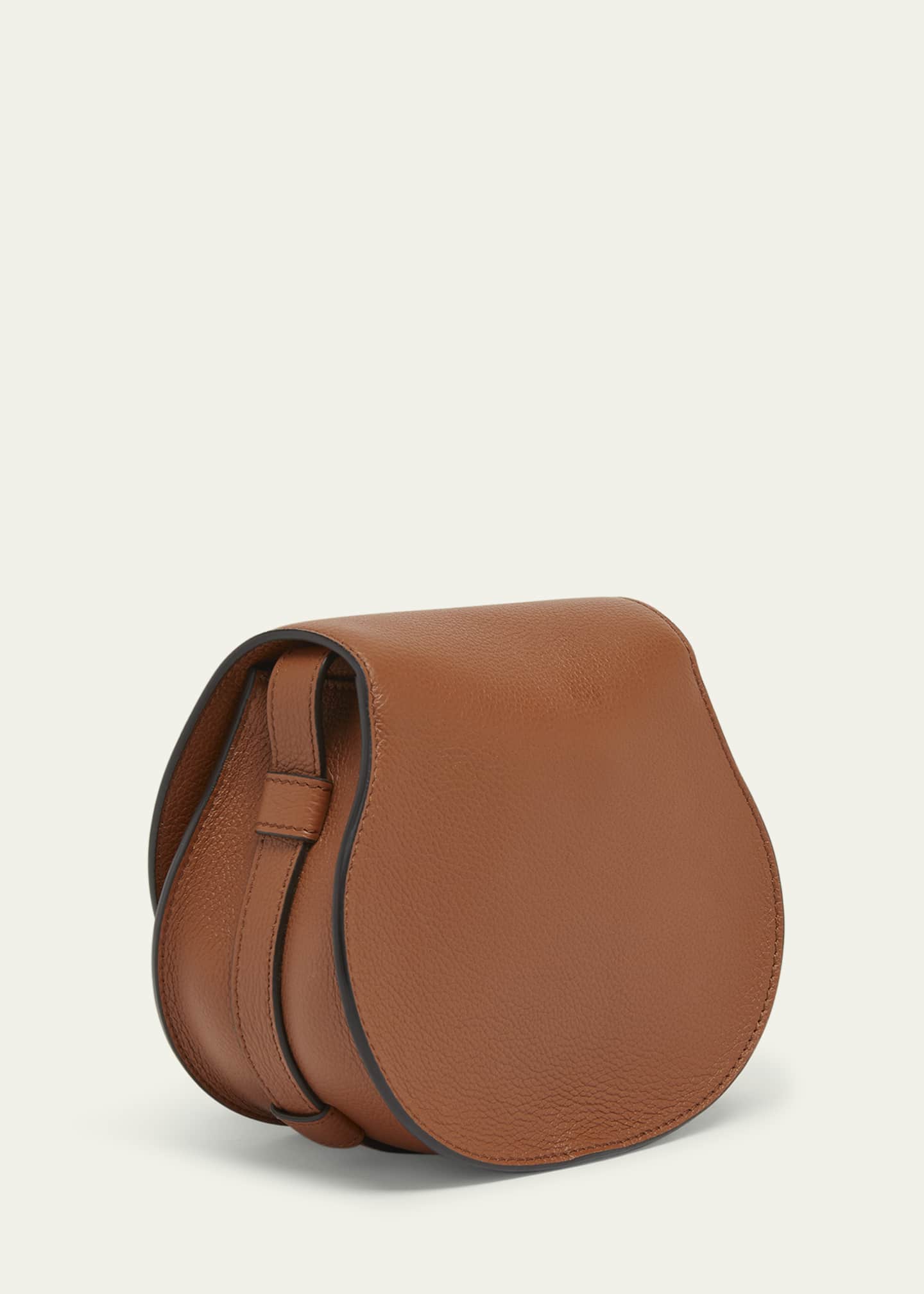 Chloe Marcie Small Crossbody Bag in Grained Calfskin Image 3 of 5