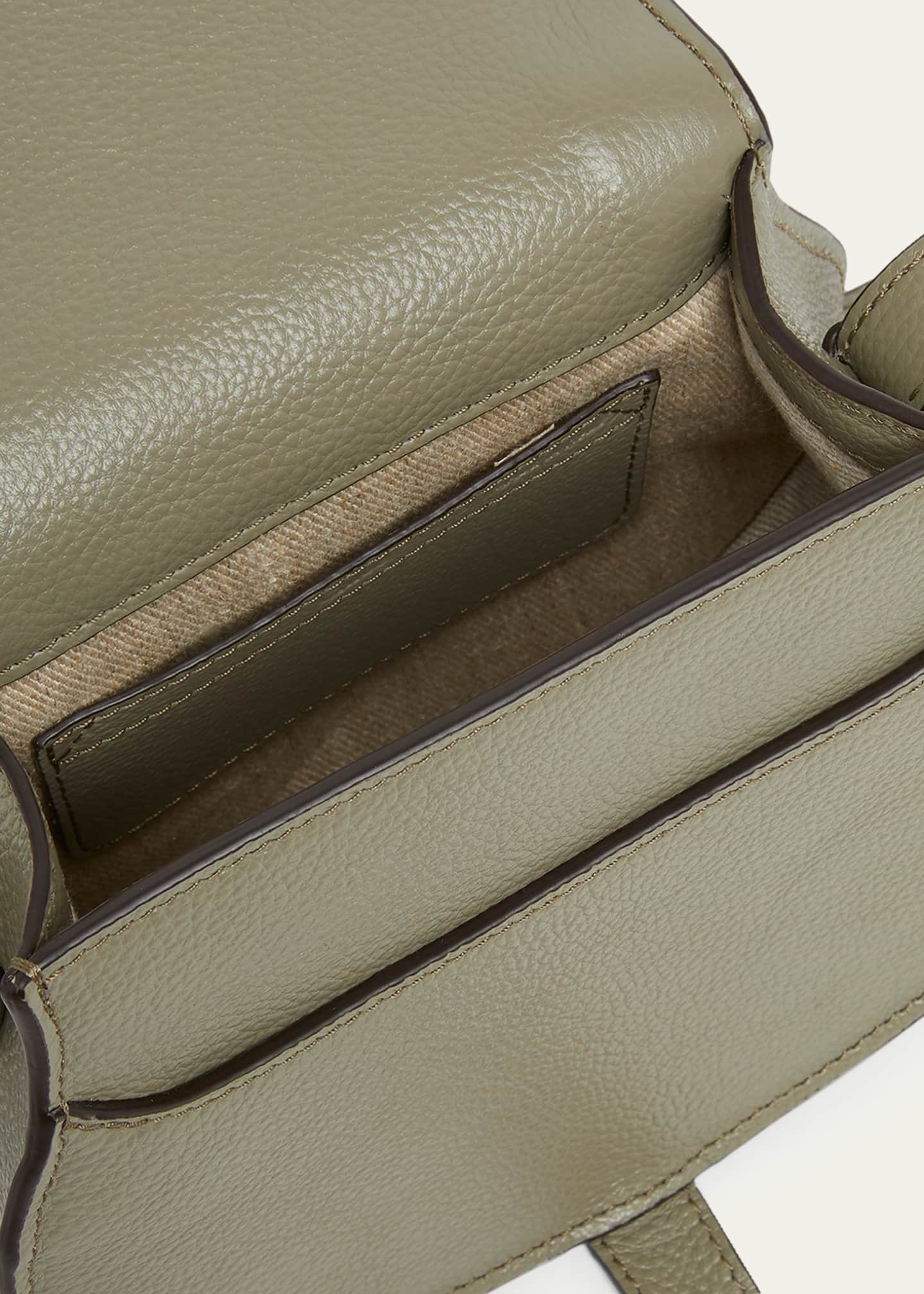 Marcie Small Crossbody Bag in Grained Calfskin