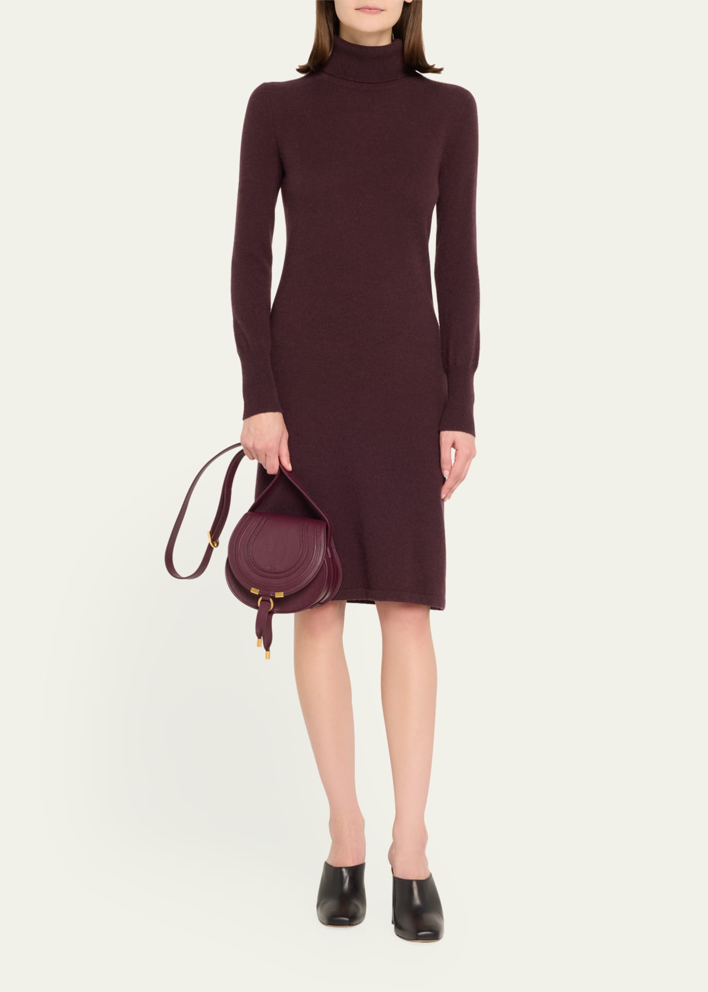 Chloe marcie burgundy clearance