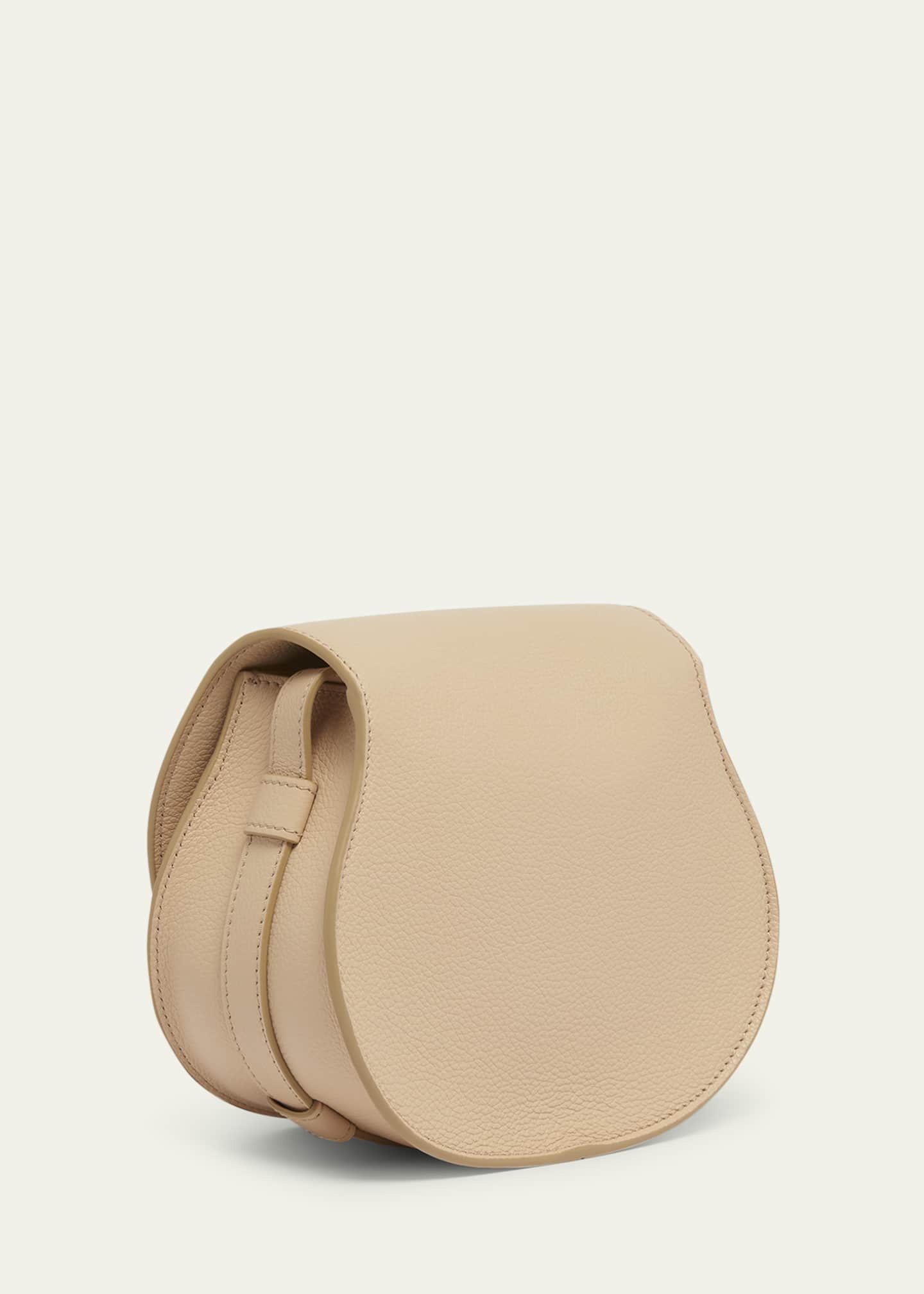 Chloe Marcie Small Crossbody Bag in Grained Calfskin Image 3 of 5