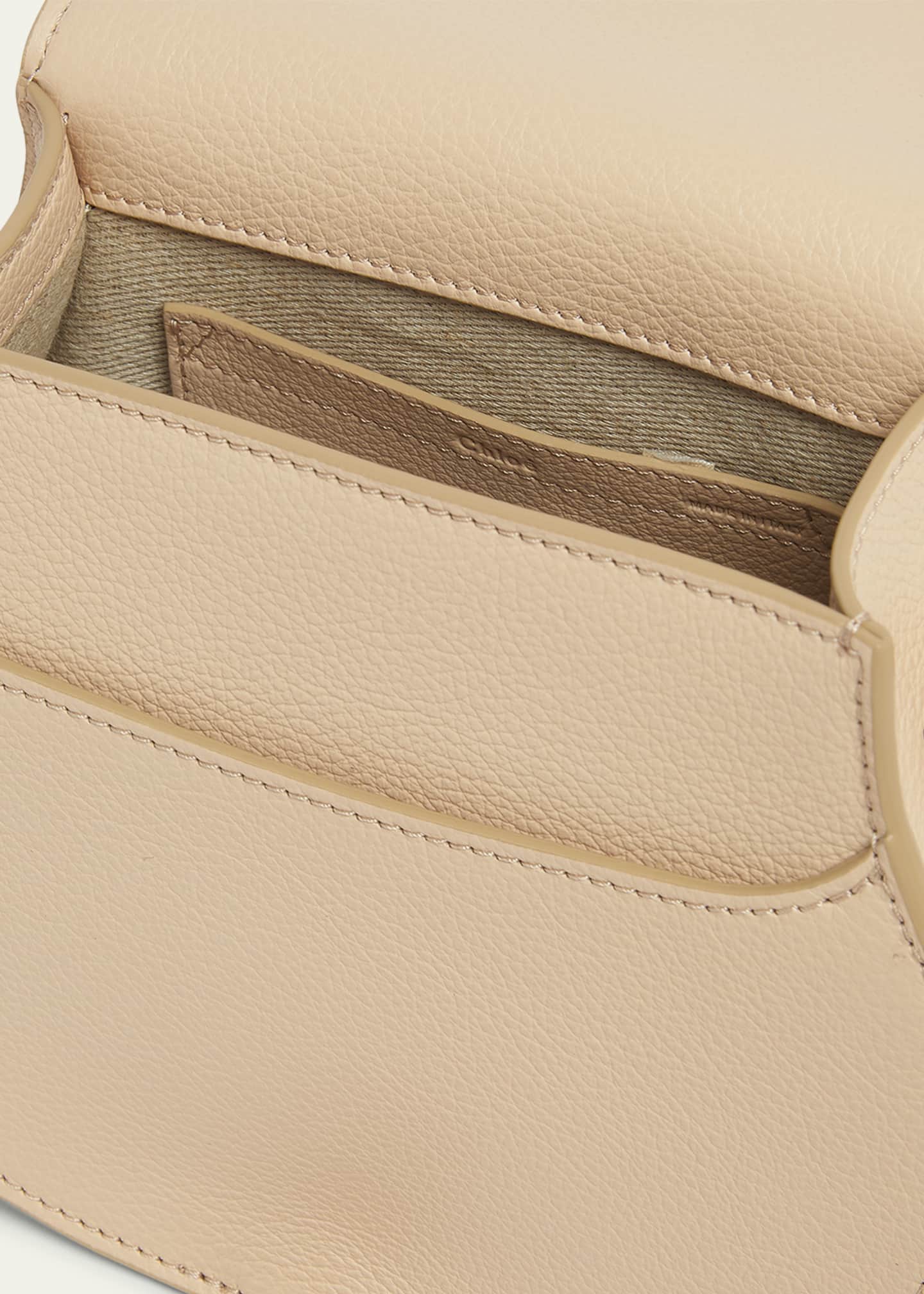 Chloe Marcie Small Crossbody Bag in Grained Calfskin Image 4 of 5