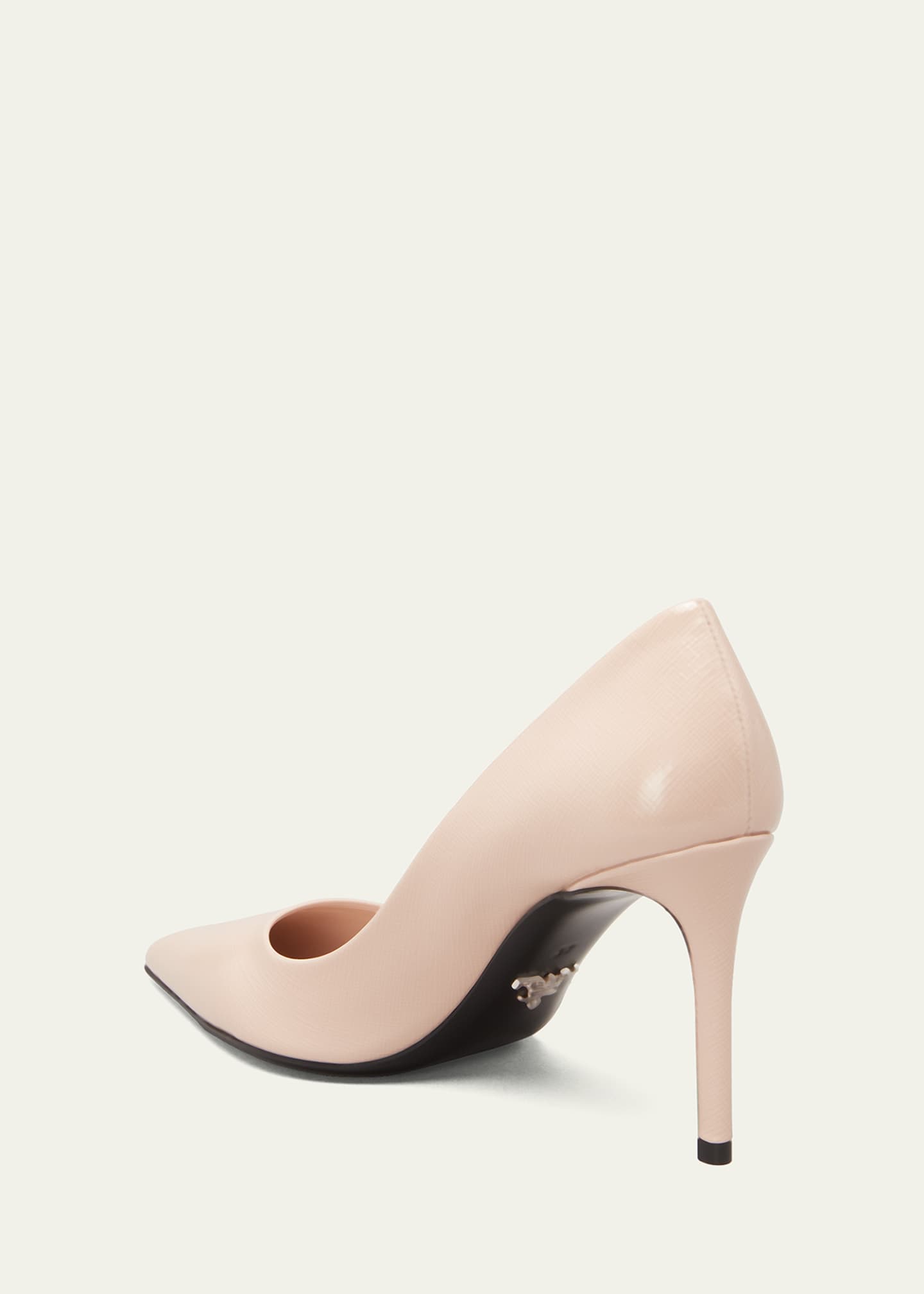 85mm Leather Pumps