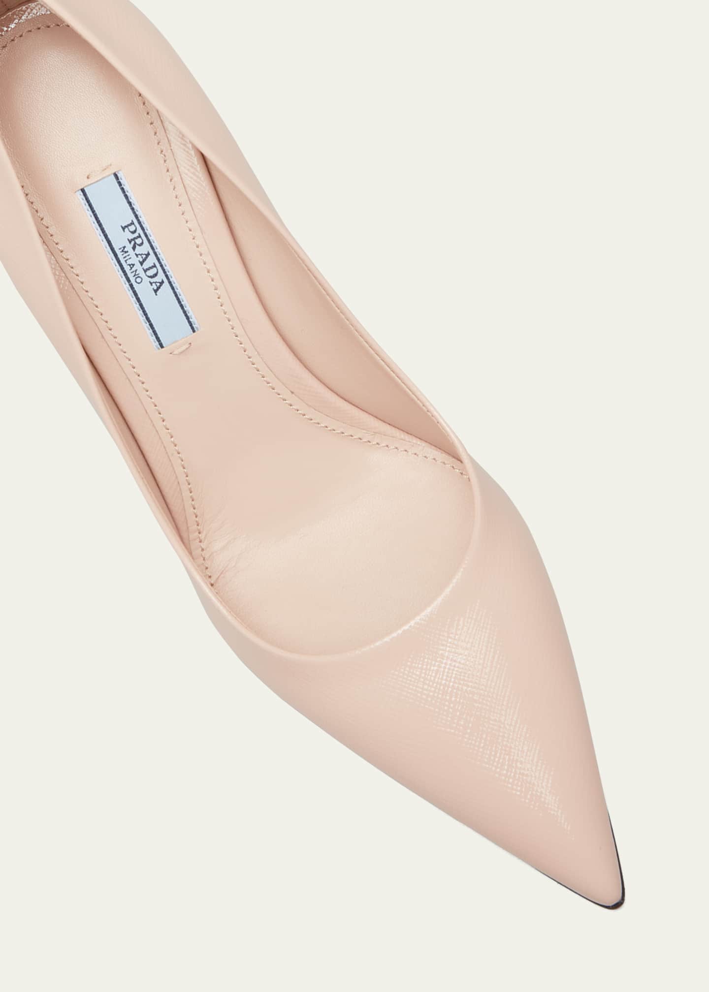 85mm Leather Pumps