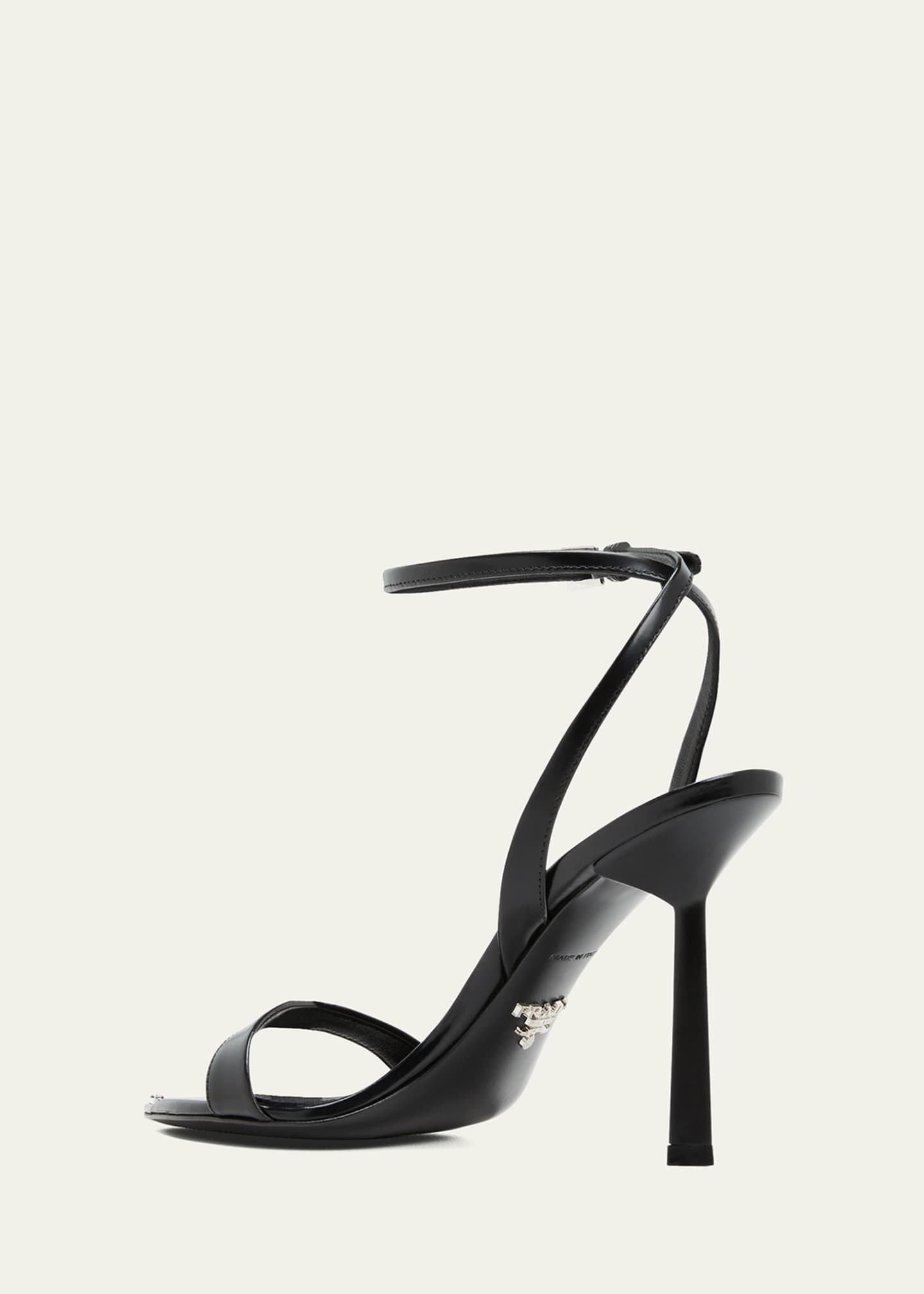 Leather Ankle-Strap Sandals