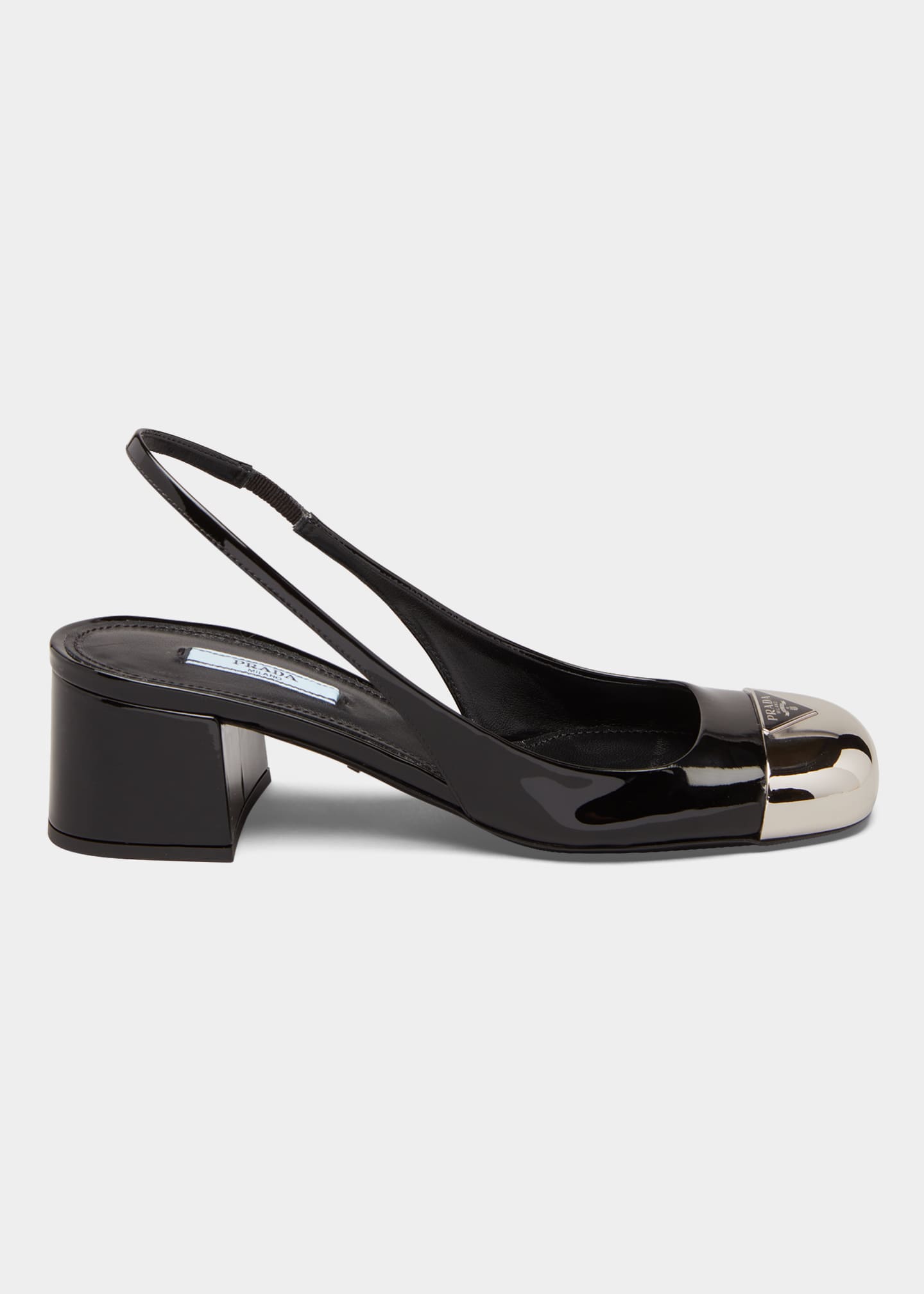 cap toe sling back