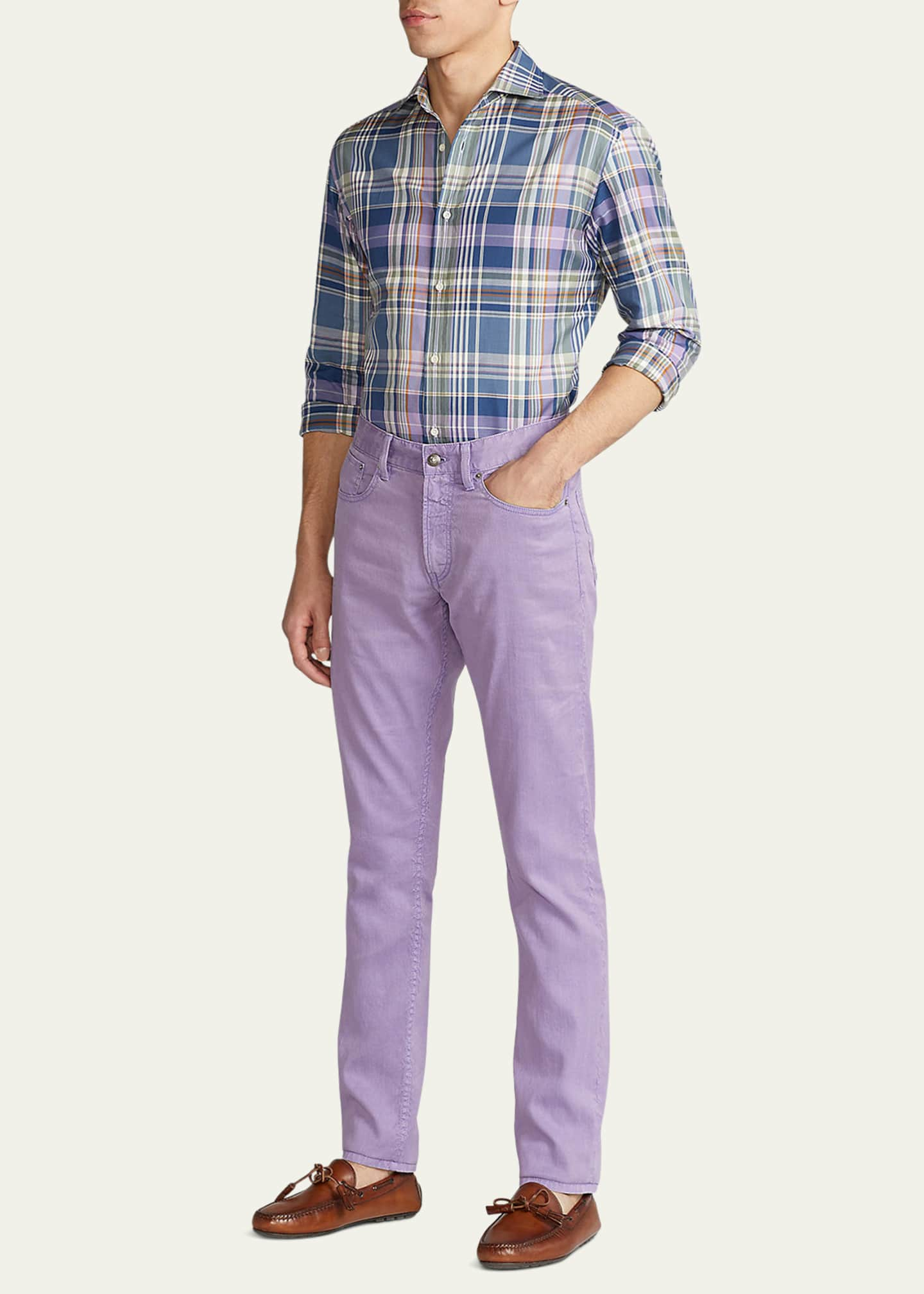 Purple Label Purple Skinny Jeans for Men