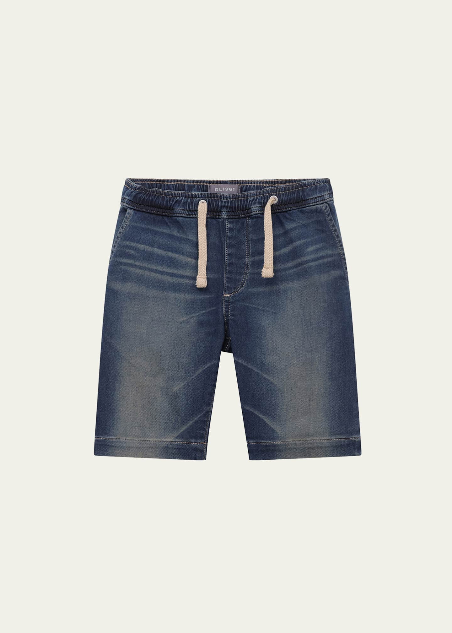Denim jogger shorts shop