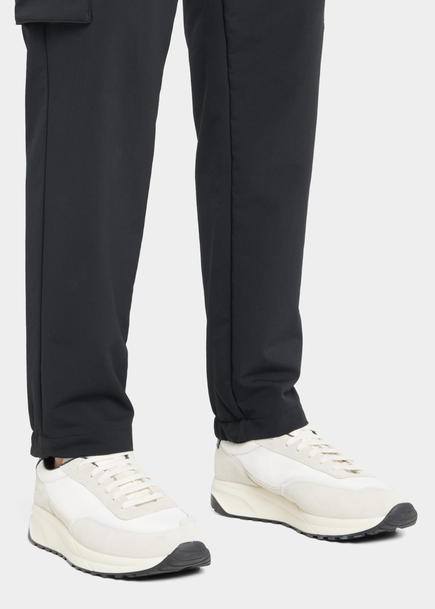 Common Projects Men's Track 80 Suede & Tech Fabric Sneakers - Bergdorf ...