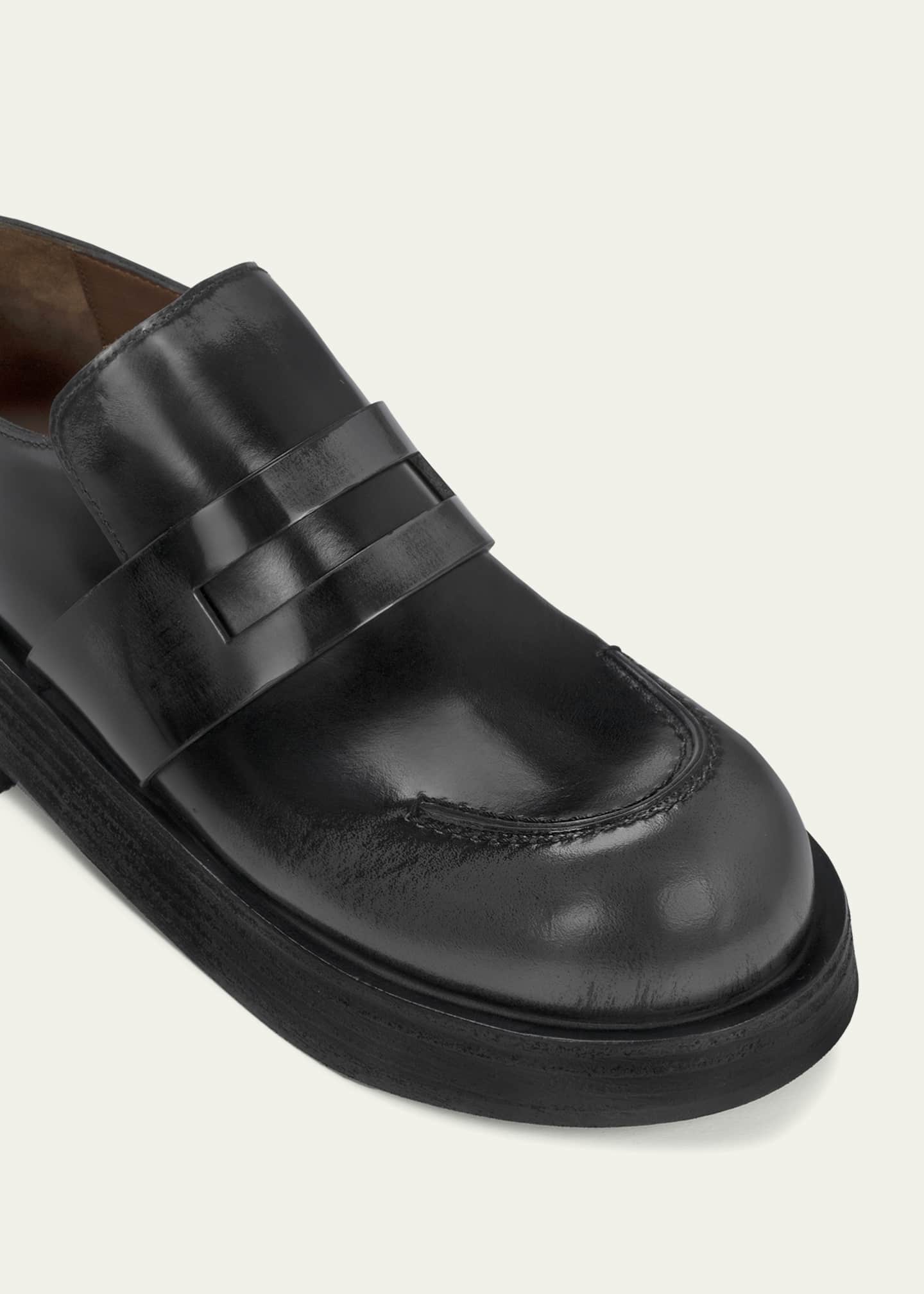 Marsell Musona Leather Penny Loafers - Bergdorf Goodman