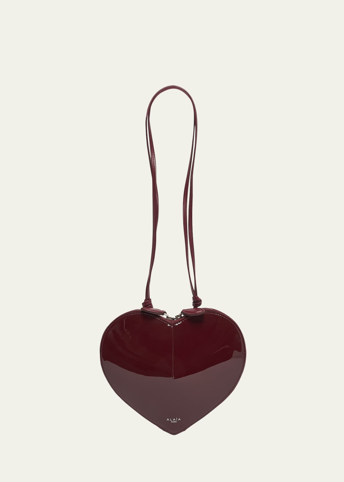 ALAIA Le Coeur Crossbody Bag in Patent Leather - Bergdorf Goodman
