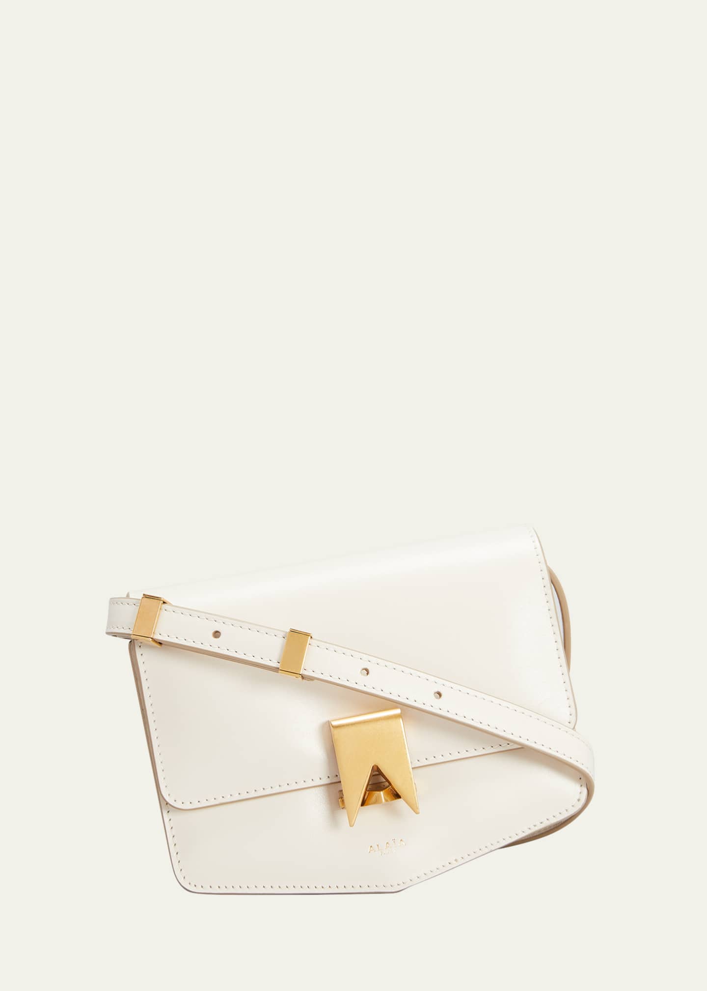 ALAIA Le Papa Small Saddle Crossbody Bag Image 1 of 5