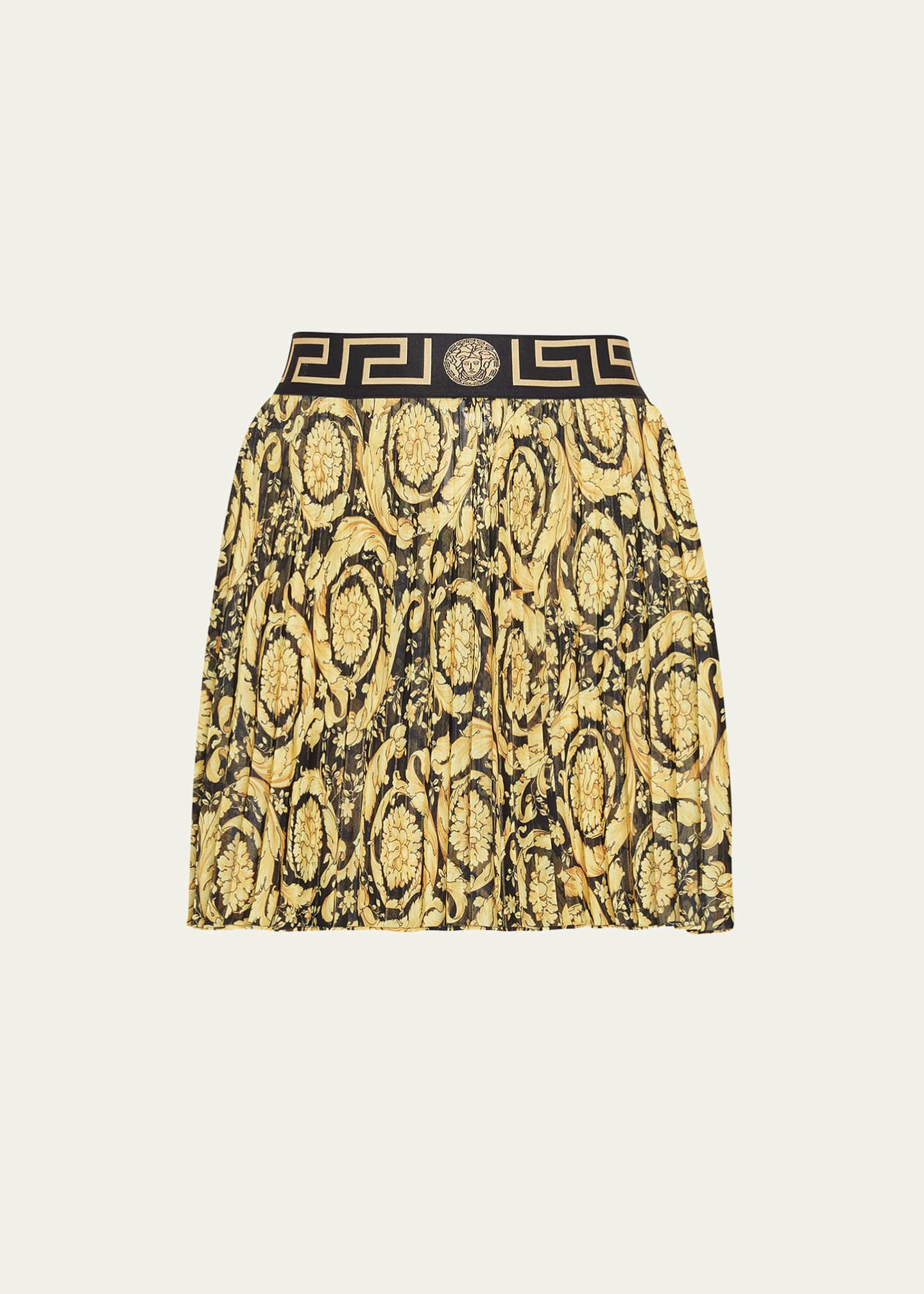 Versace pleated shop mini skirt