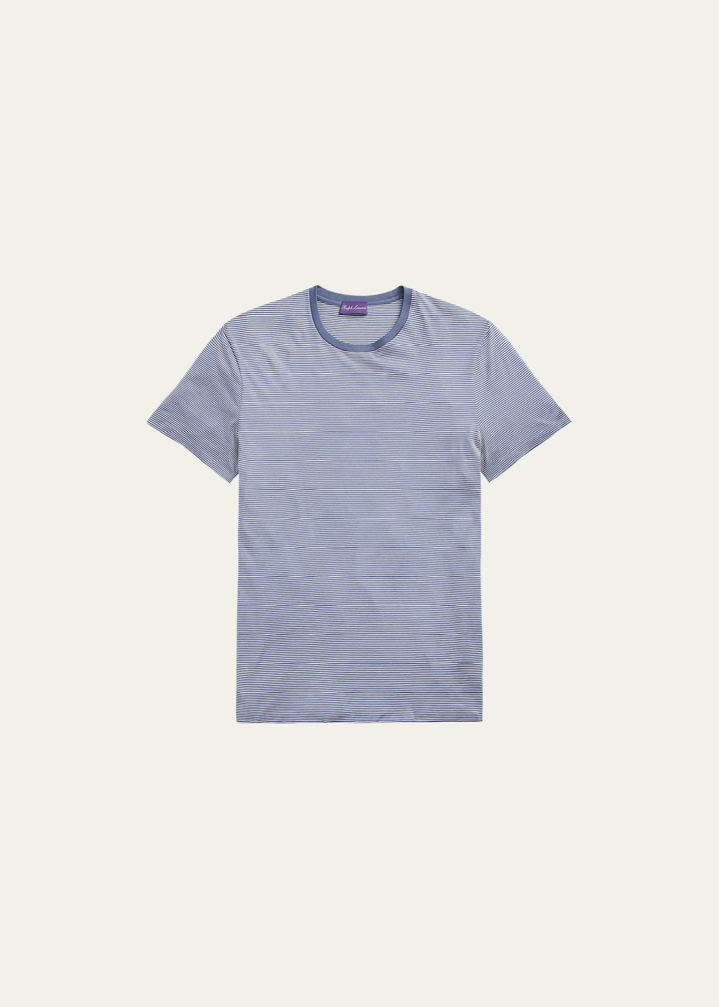 Ralph Lauren Purple Label Men's Stripe Crewneck T-Shirt - Bergdorf Goodman
