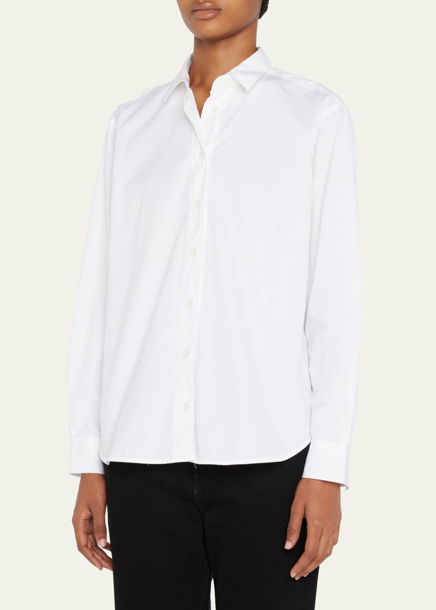 Toteme Organic Cotton Button-Front Shirt Image 4 of 5