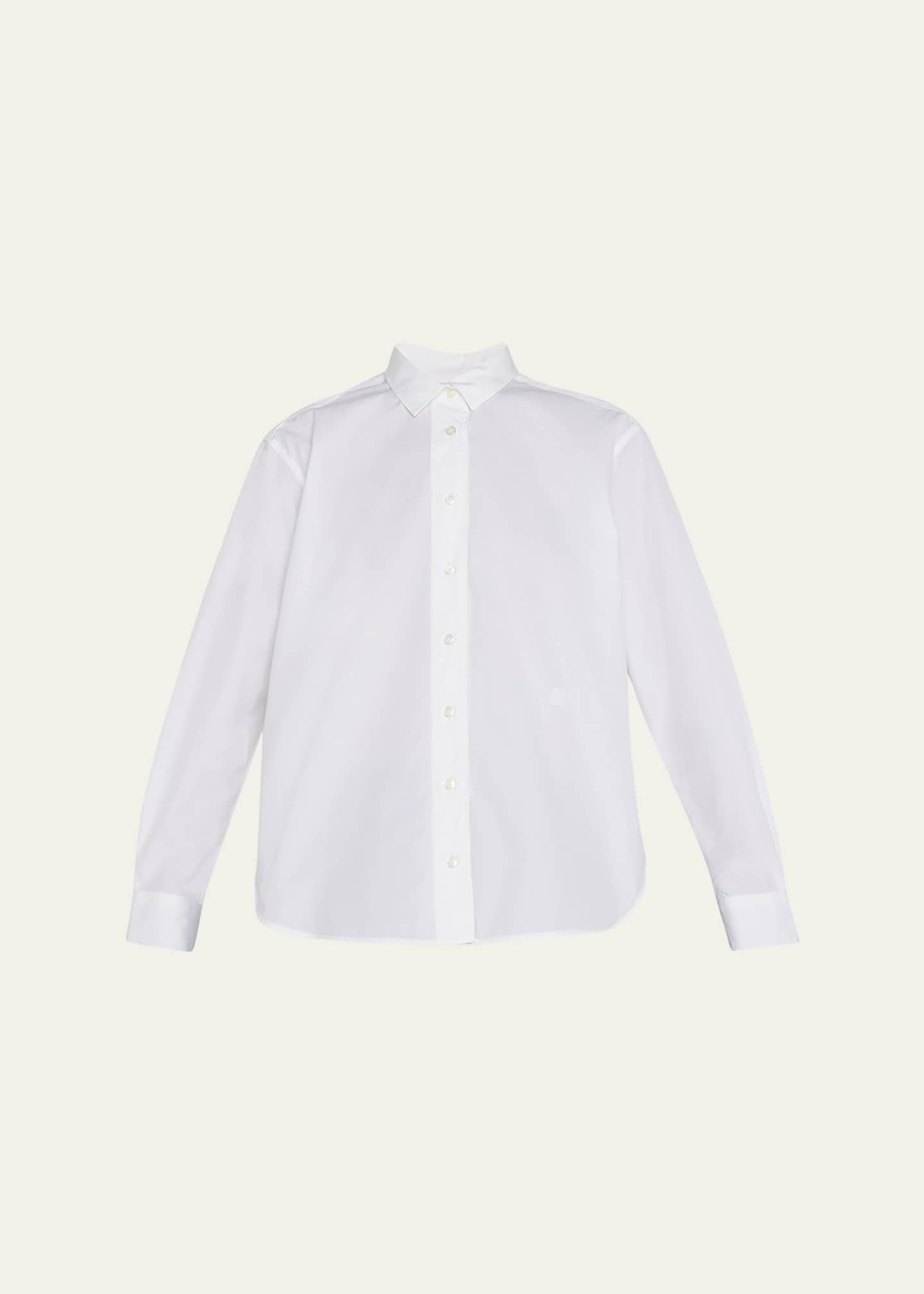 Toteme Organic Cotton Button-Front Shirt Image 1 of 5