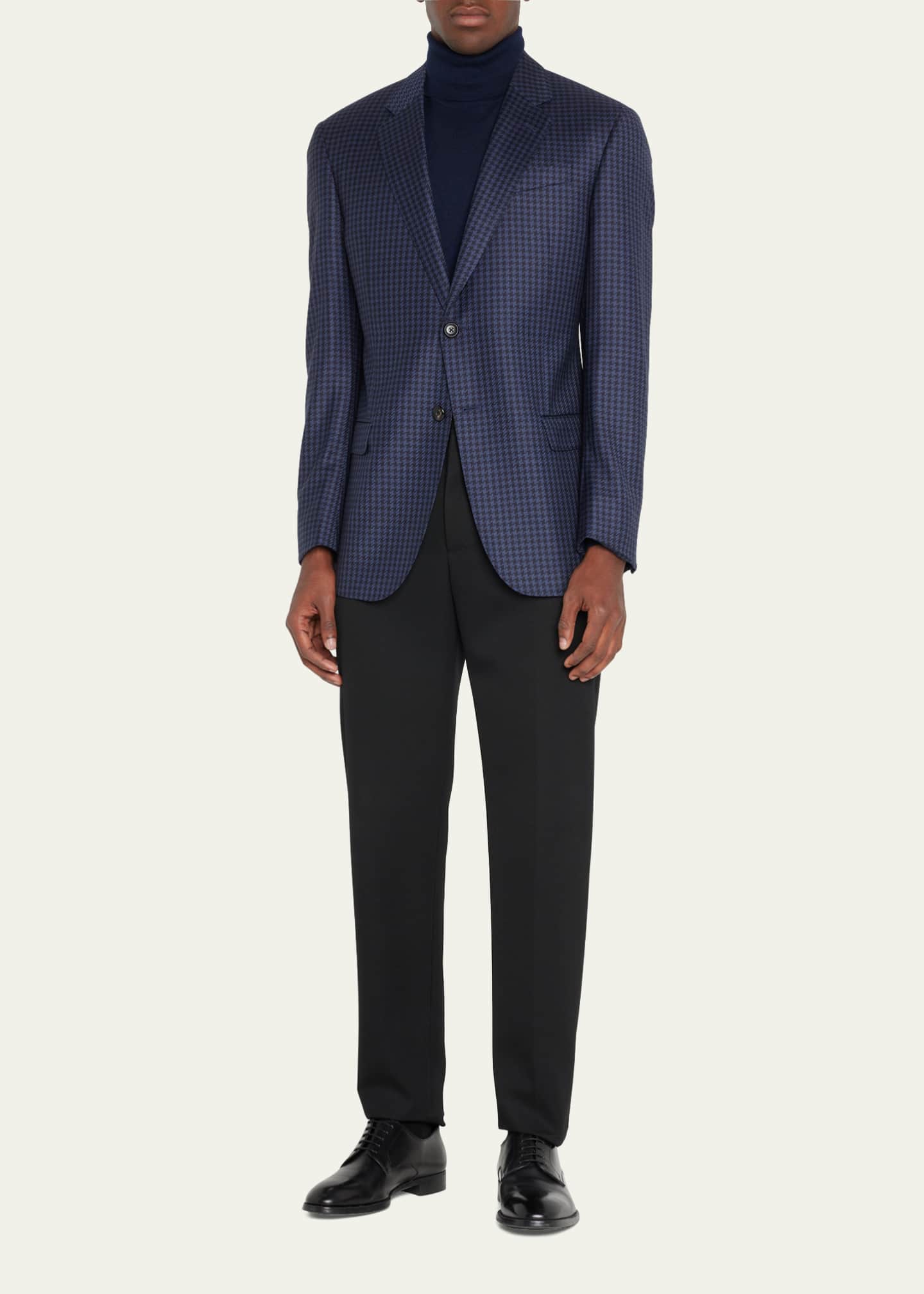 Emporio Armani Men's Large Houndstooth Sport Coat Bergdorf Goodman